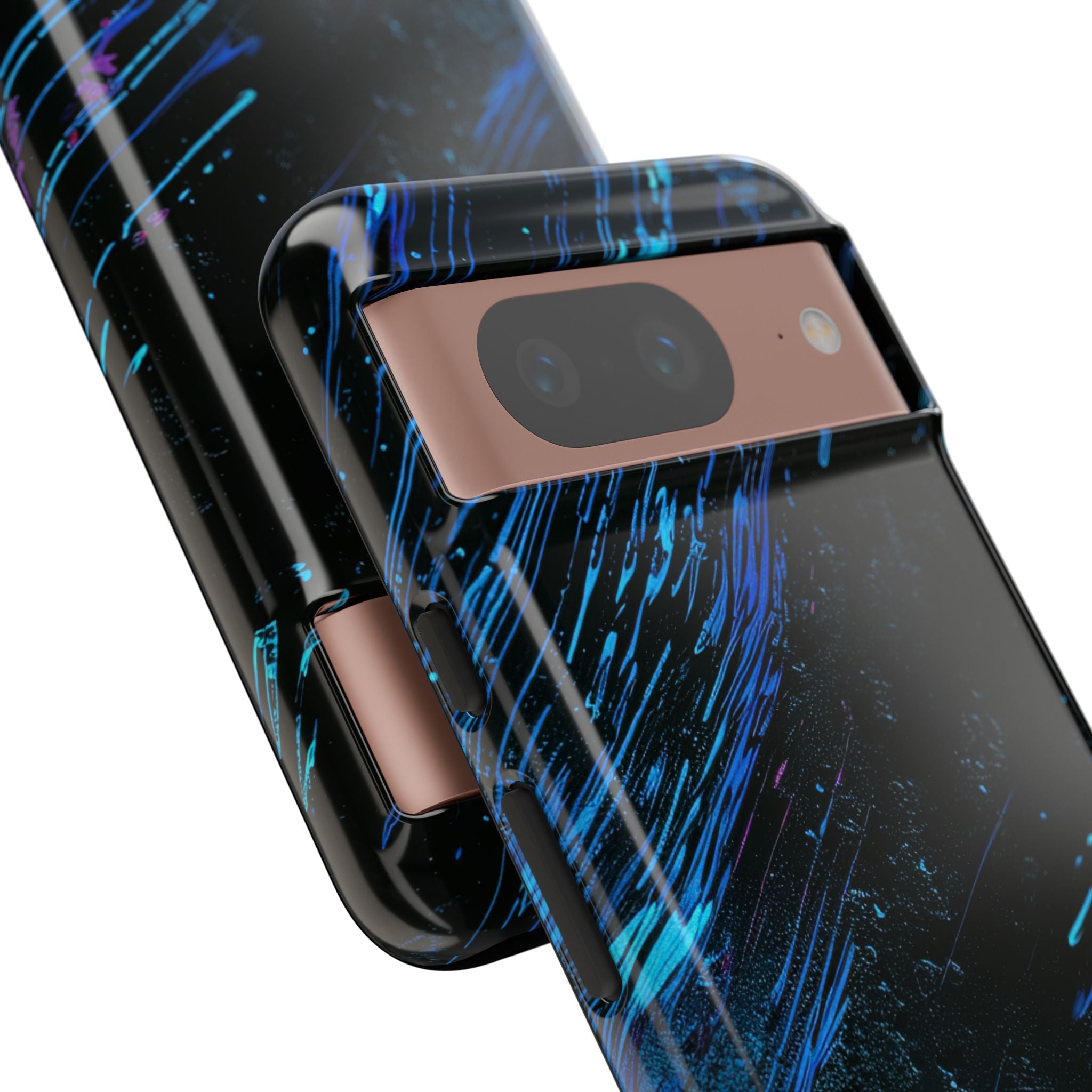 Midnight Blue Currents Google Pixel 8 - Tough