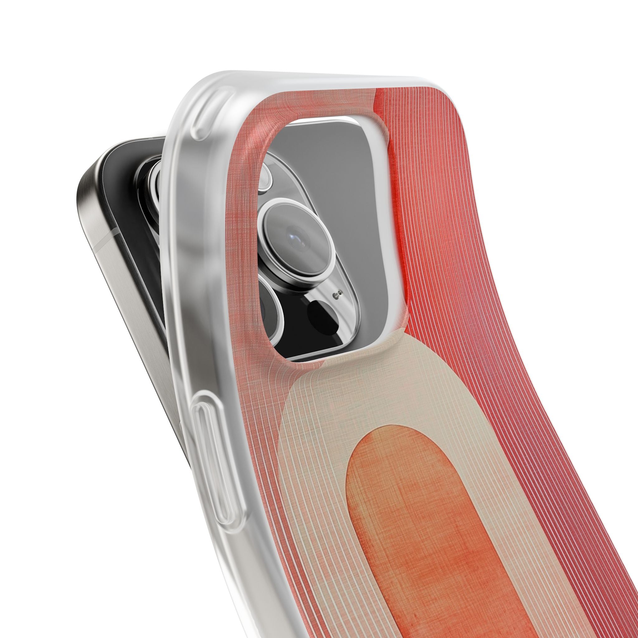 Crimson Arches iPhone 16 Pro Case - Soft