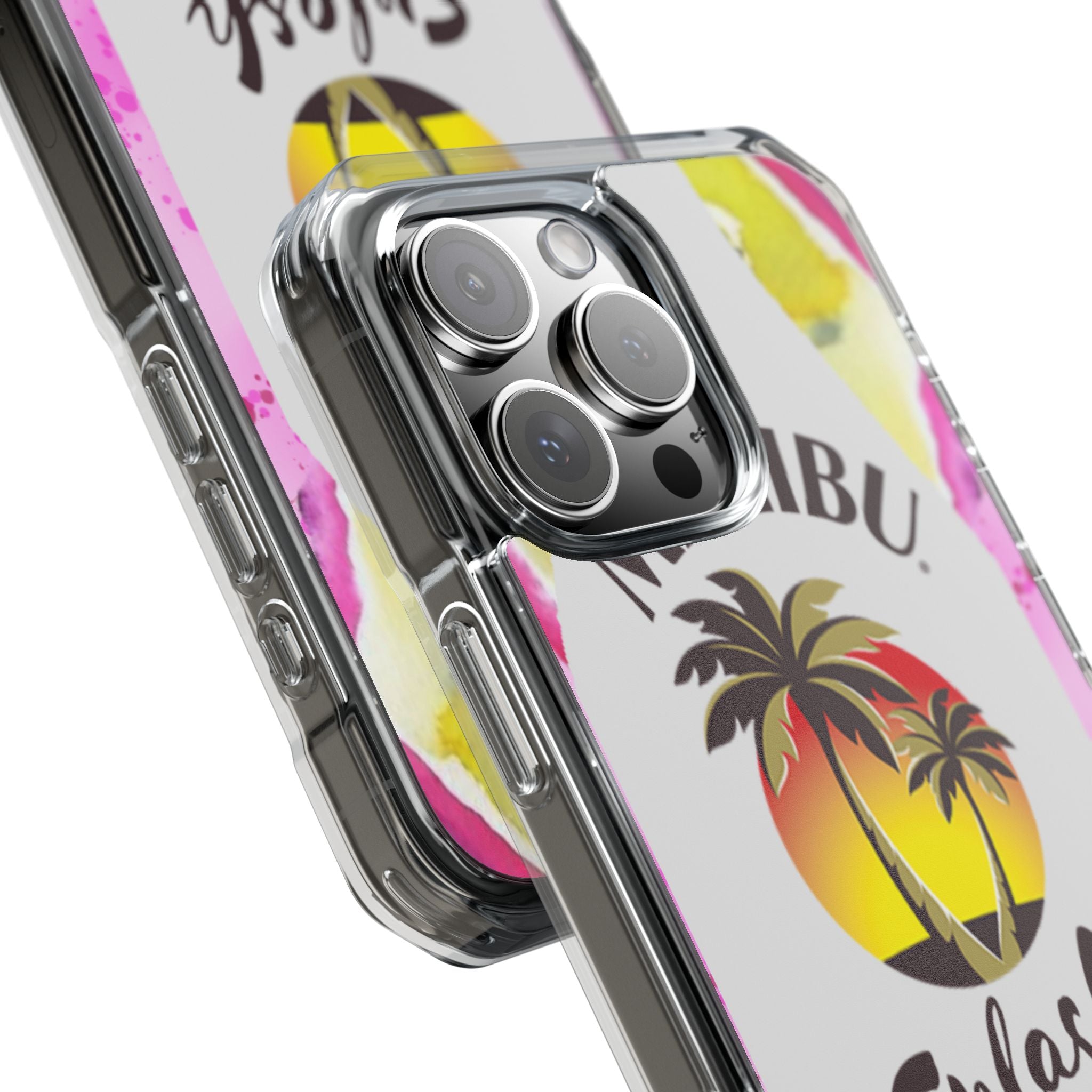 Tropical Sunset Splash iPhone Case - Impact