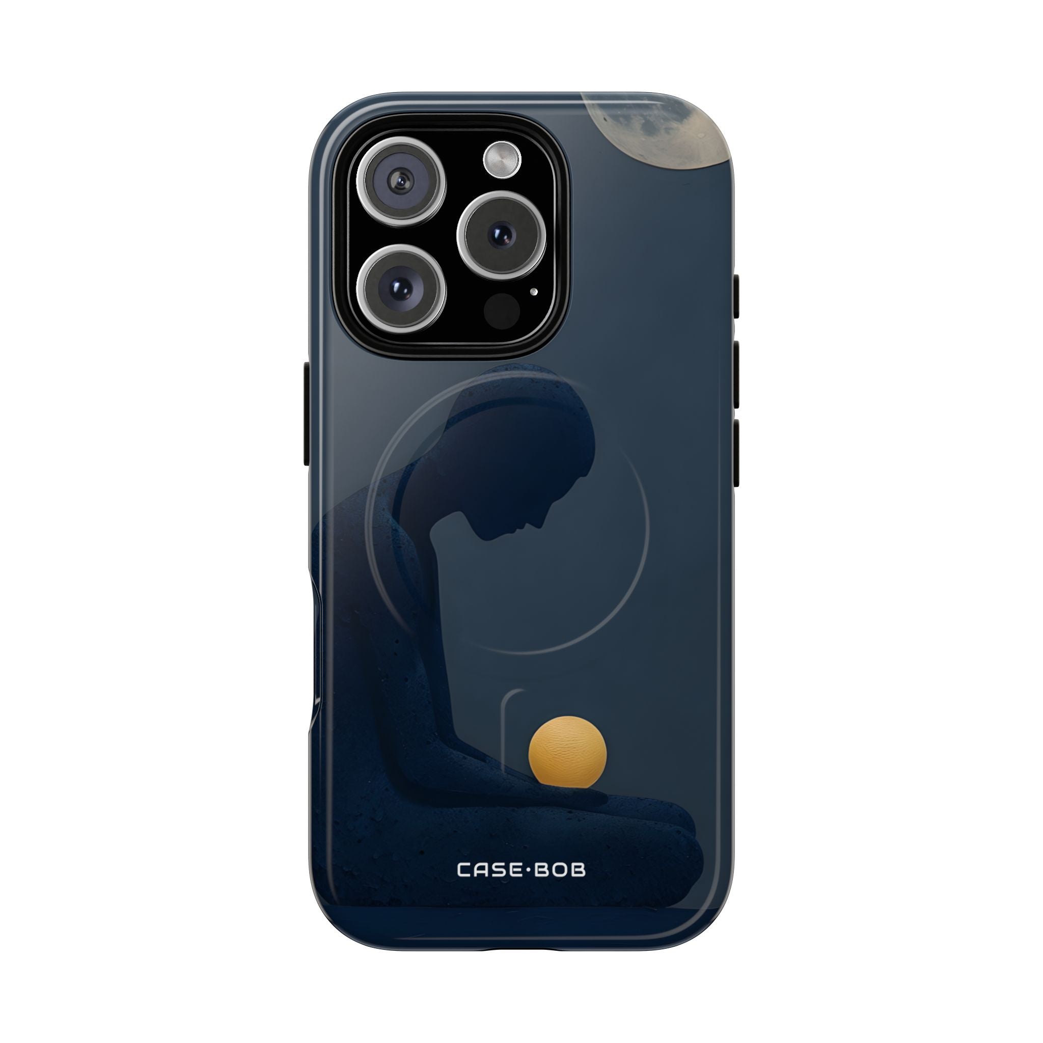 Moonlit Contemplation iPhone 16 Pro Case - Tough+