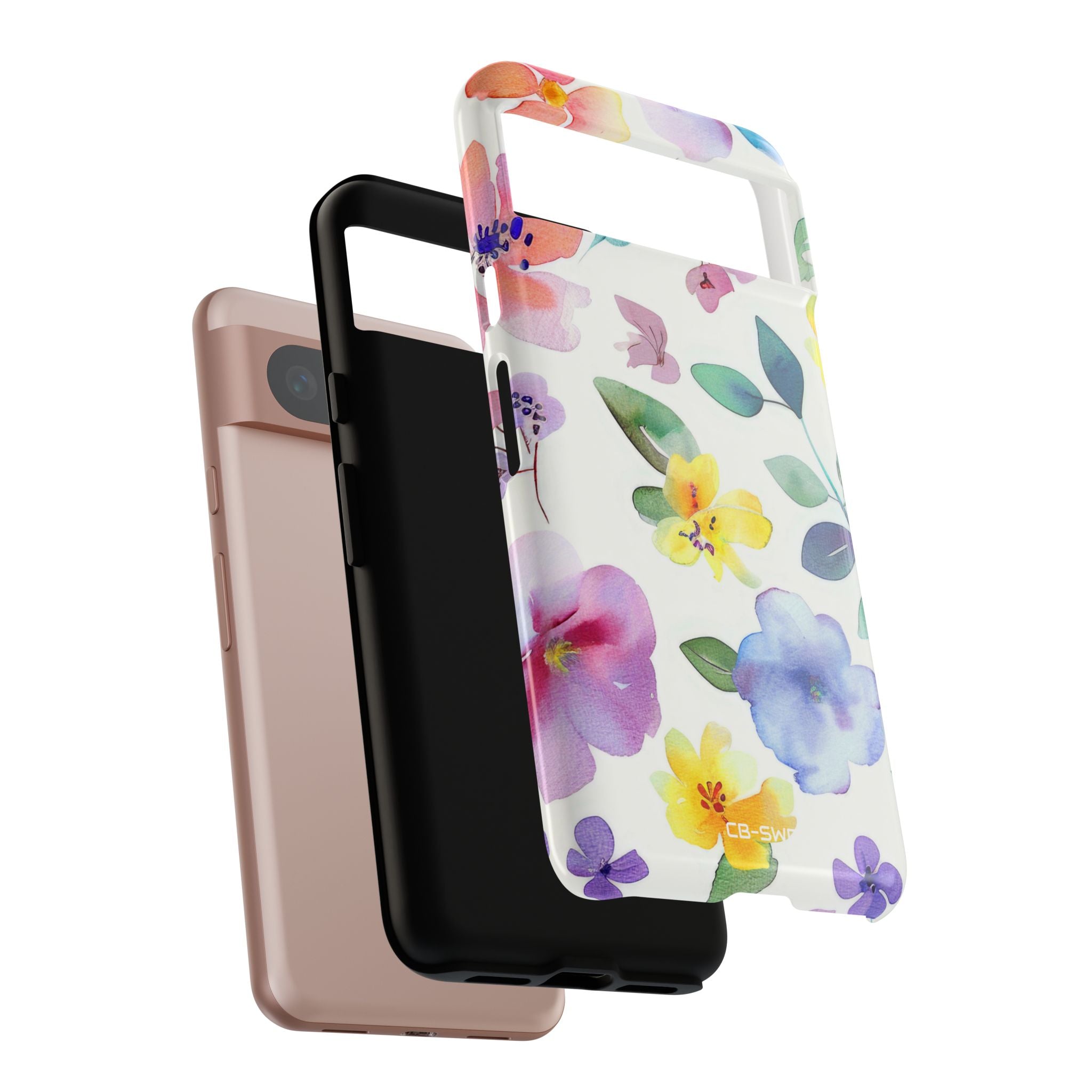 Whimsical Watercolor Florals - Google Pixel Case
