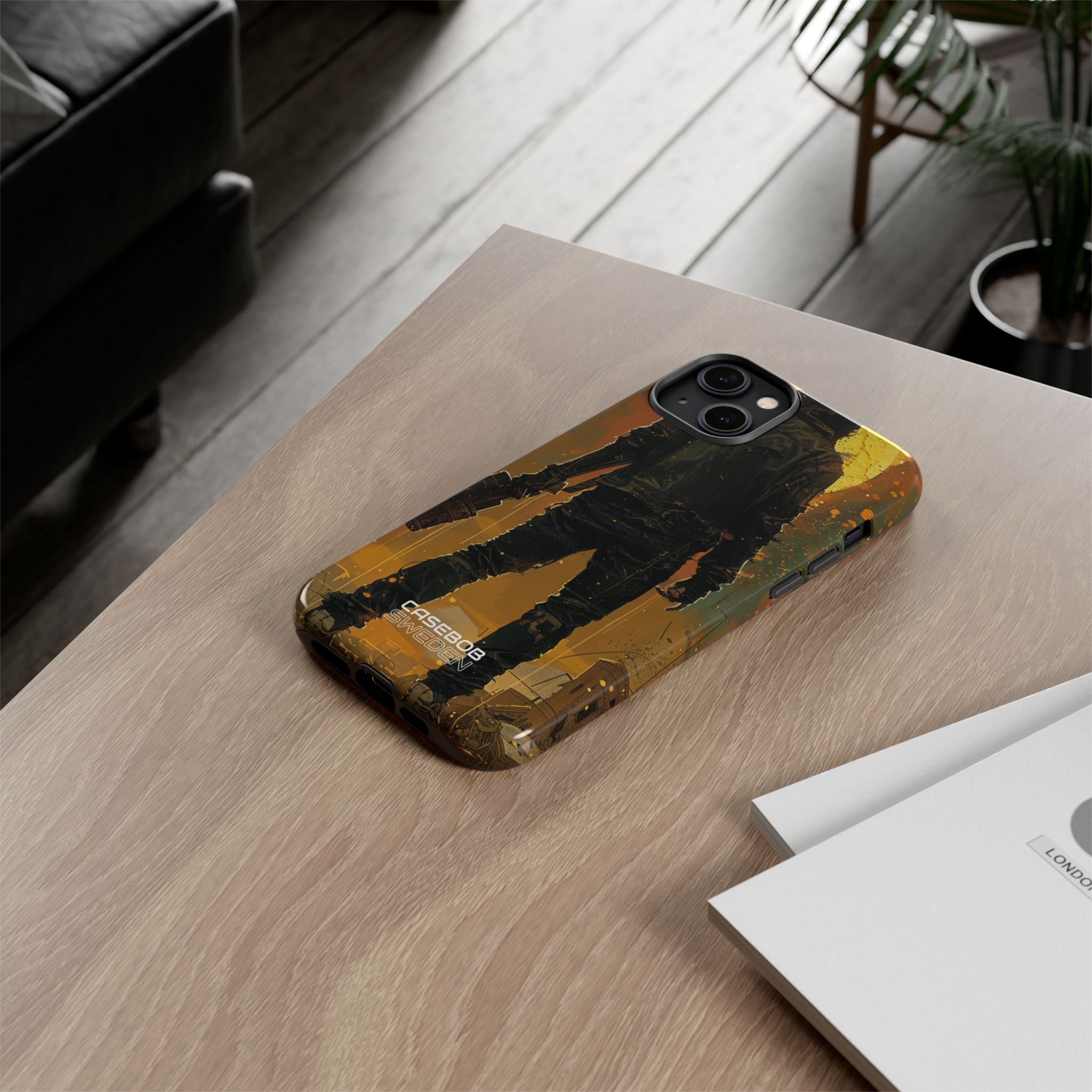 Crimson Fallout Horizon iPhone 14 - Tough