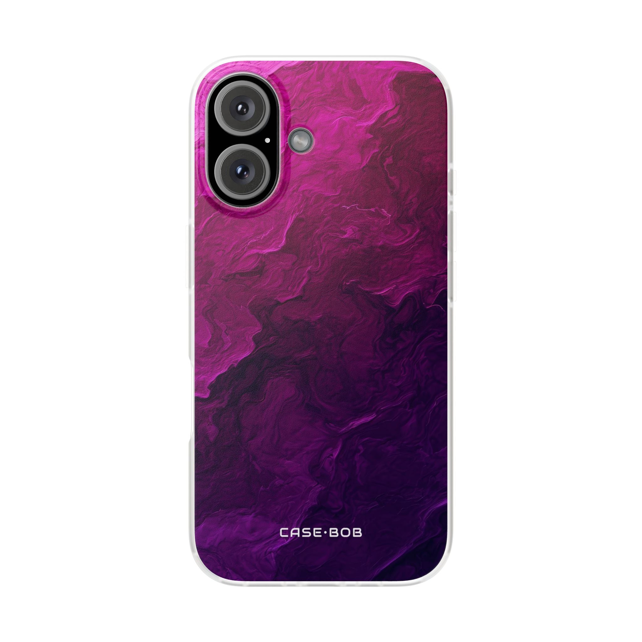 Violet Swirl iPhone 16 Case - Soft