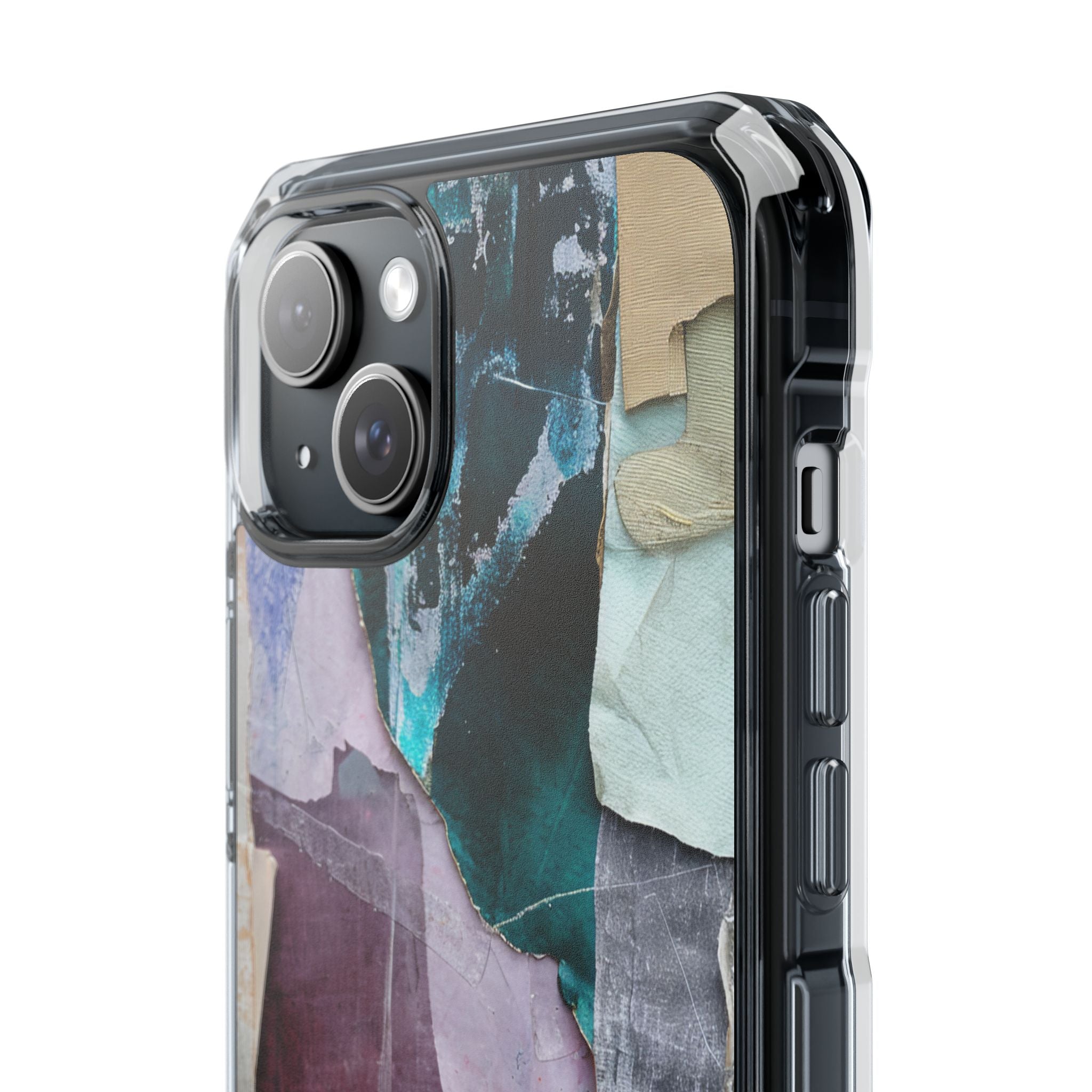 Layered Earth Bloom iPhone 15 - Impact Clear+
