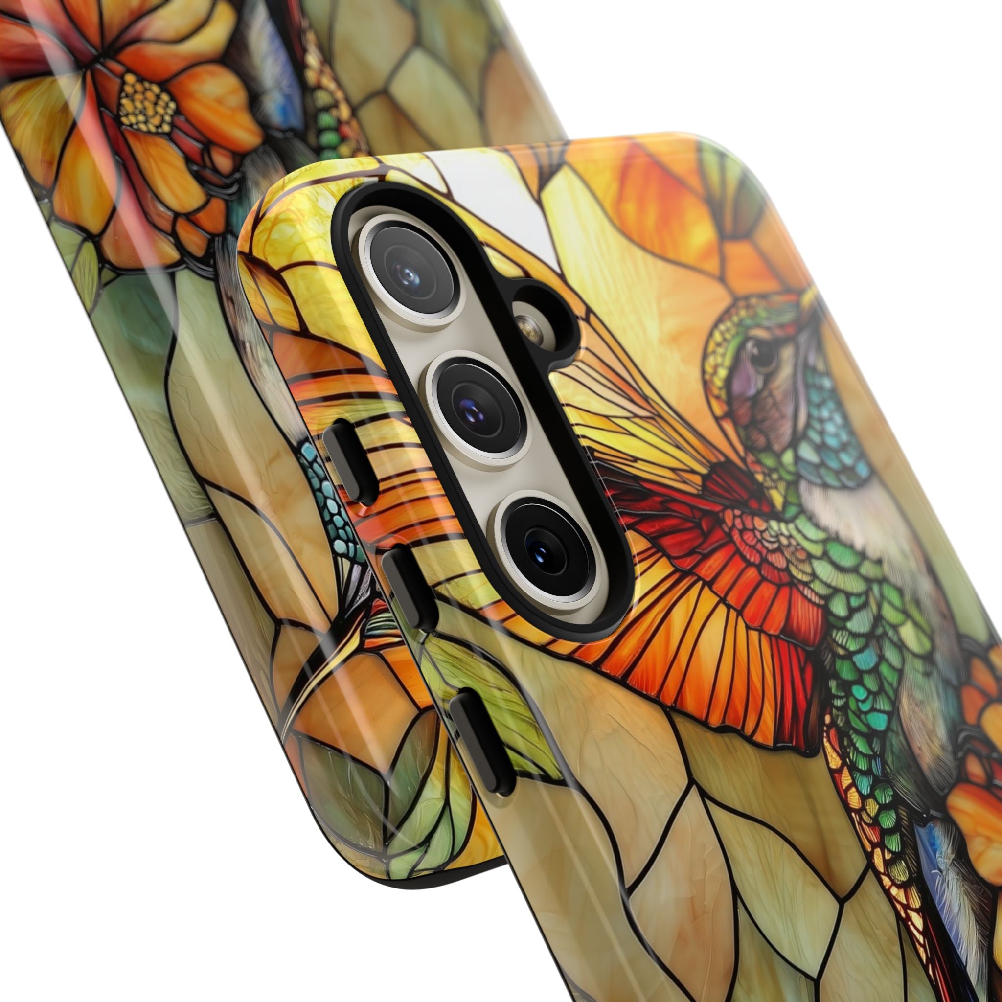 Hummingbird Dances Among Flowers - Samsung Case
