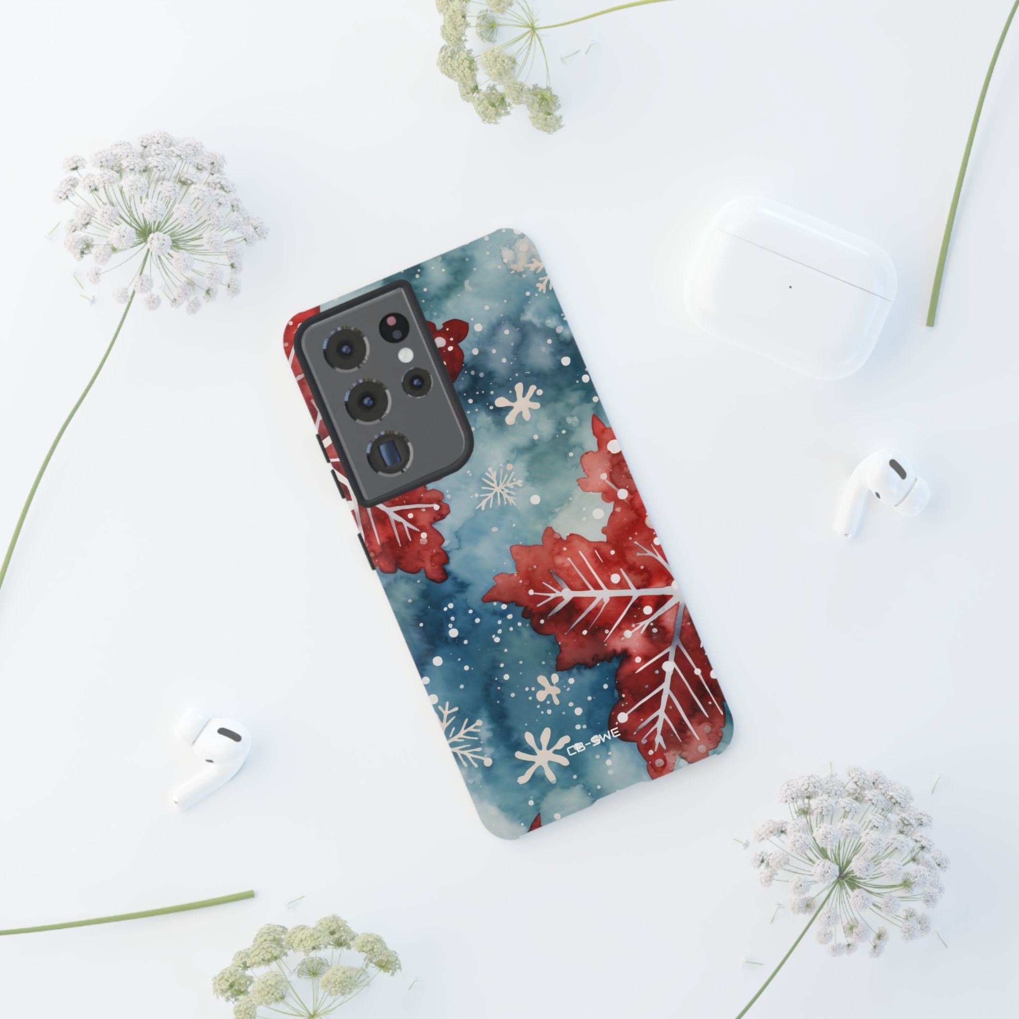 Winter Leaves Dance - Samsung Case
