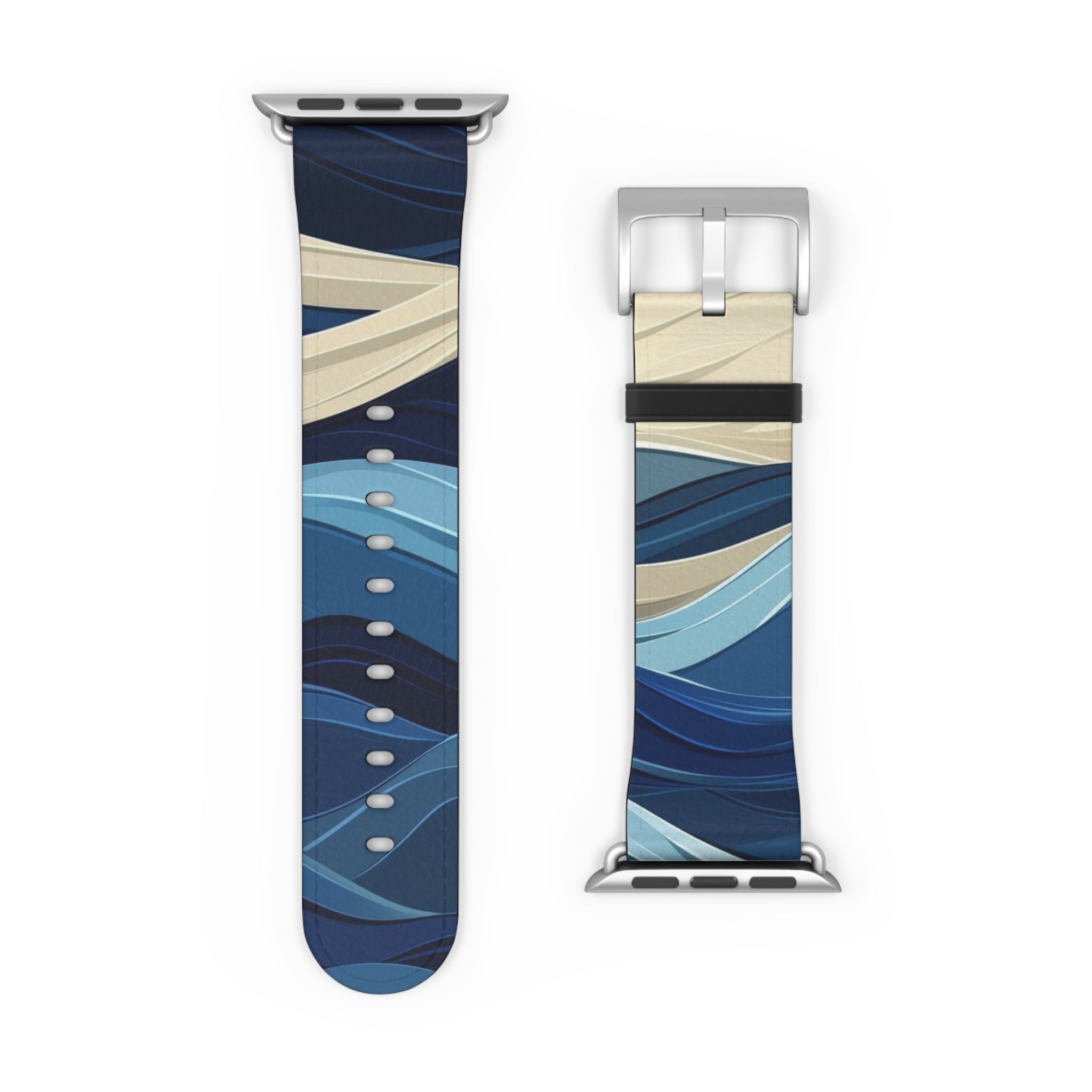 Blue Wave Flow - Watch Band