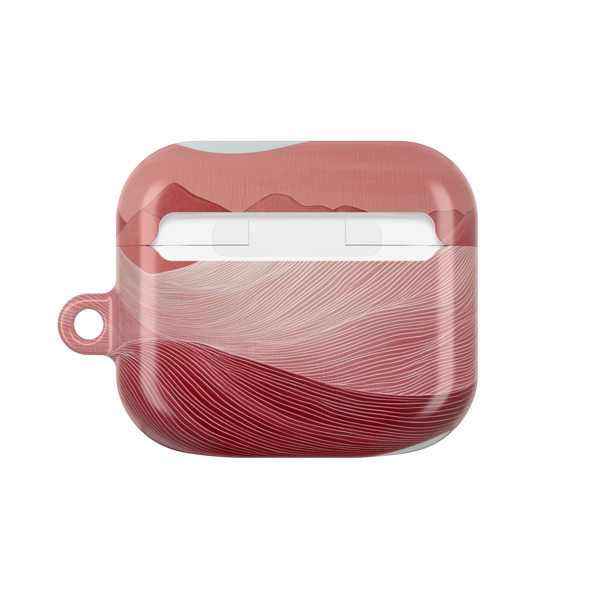 Valkoinen Orb Dunes - AirPods Case