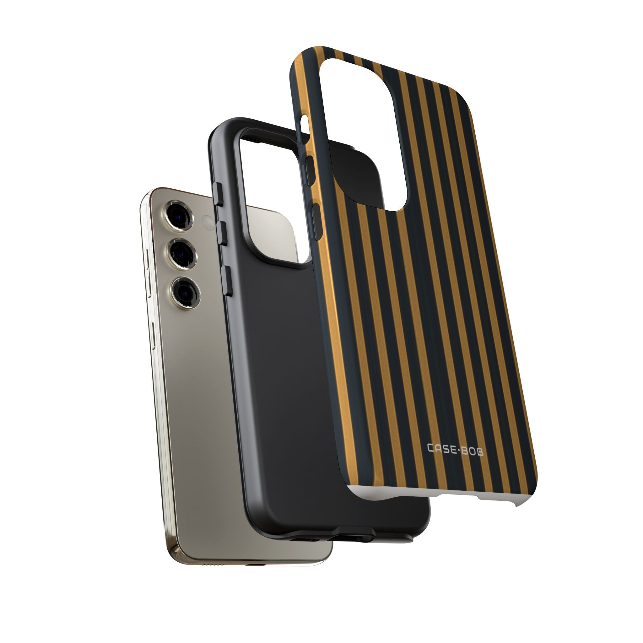 Golden Stripes Samsung S23 Case - Tough