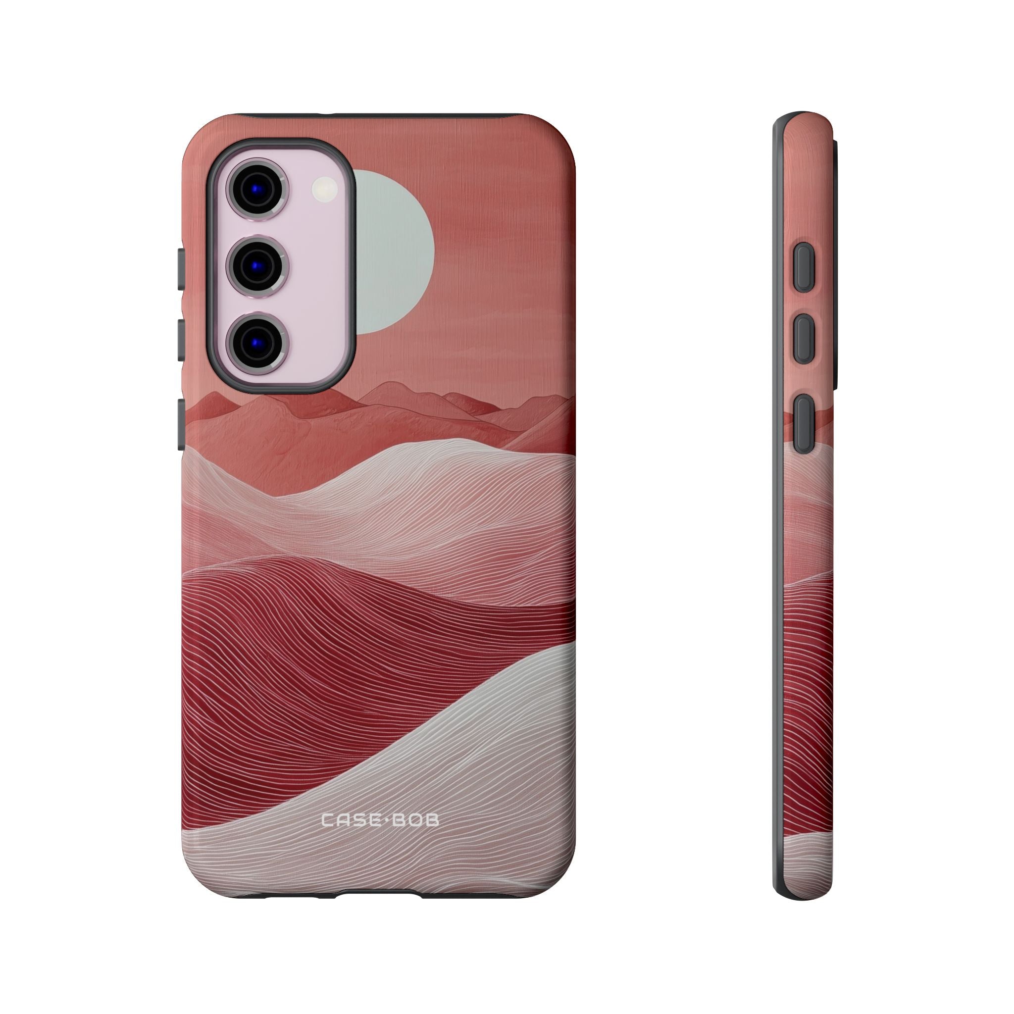 White Orb Dunes Samsung S23 Plus Case - Tough