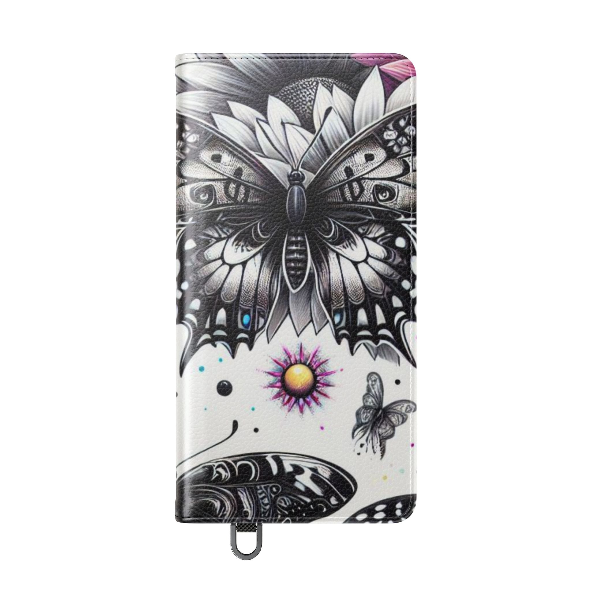 Monochrome Flutter - Samsung S25 Ultra Case - Wallet
