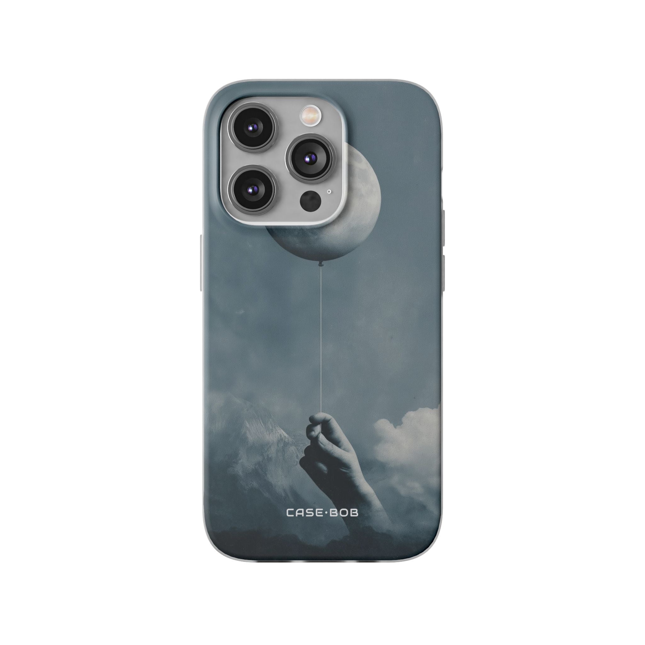 Moon Balloon iPhone 14 Pro Case - Soft