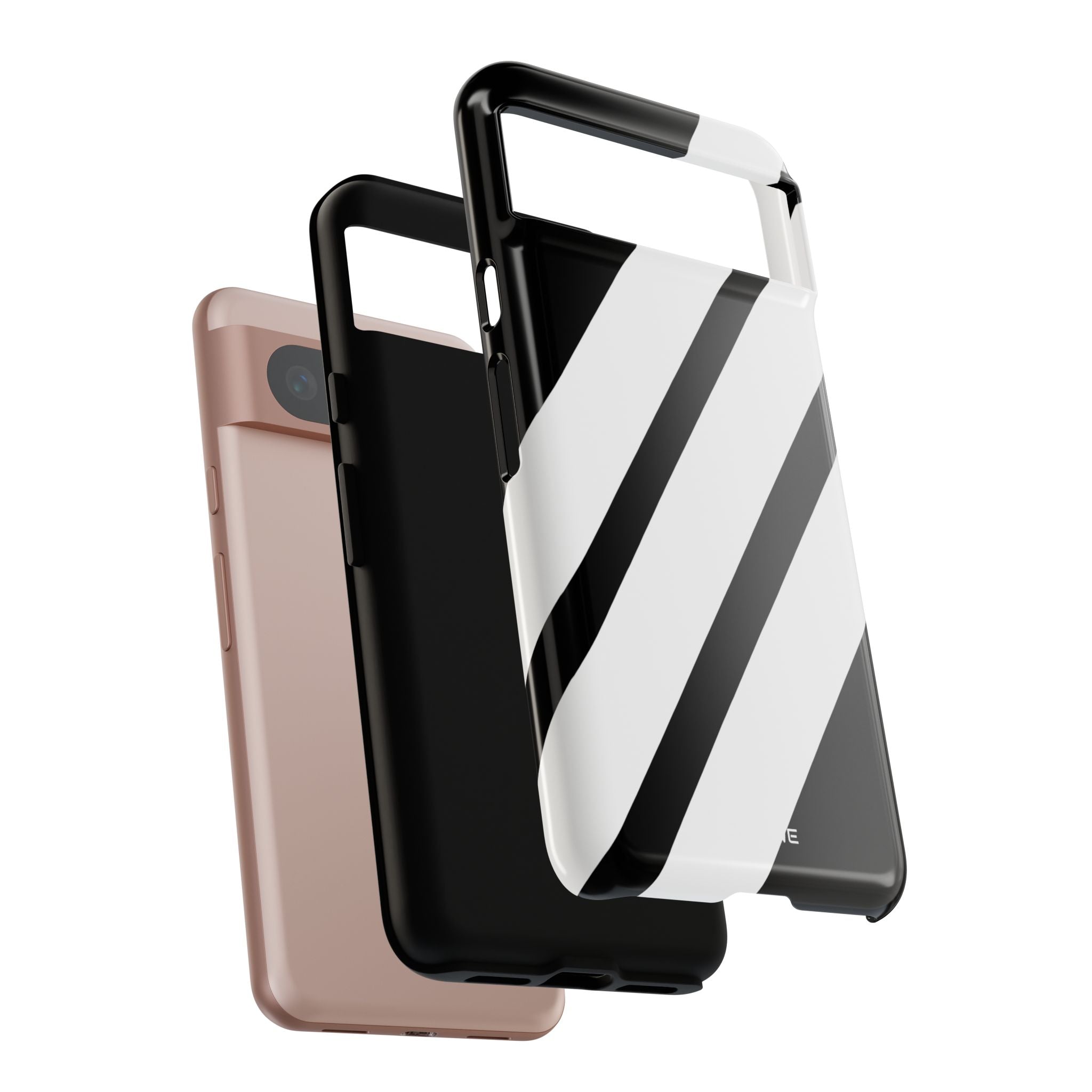 Monochrome Diagonal Symmetry - Google Pixel Case