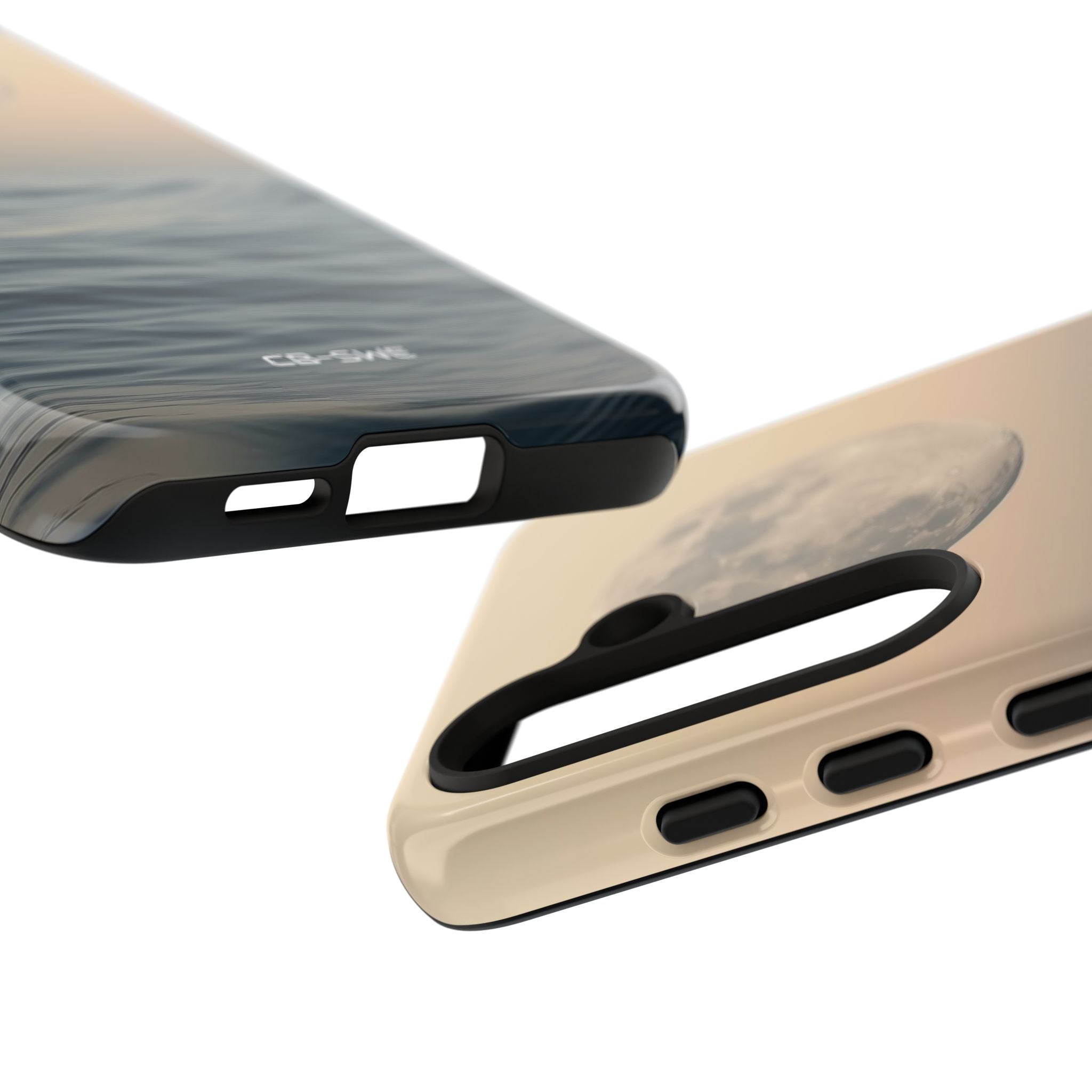 Moon Illuminates Waves - Samsung Case