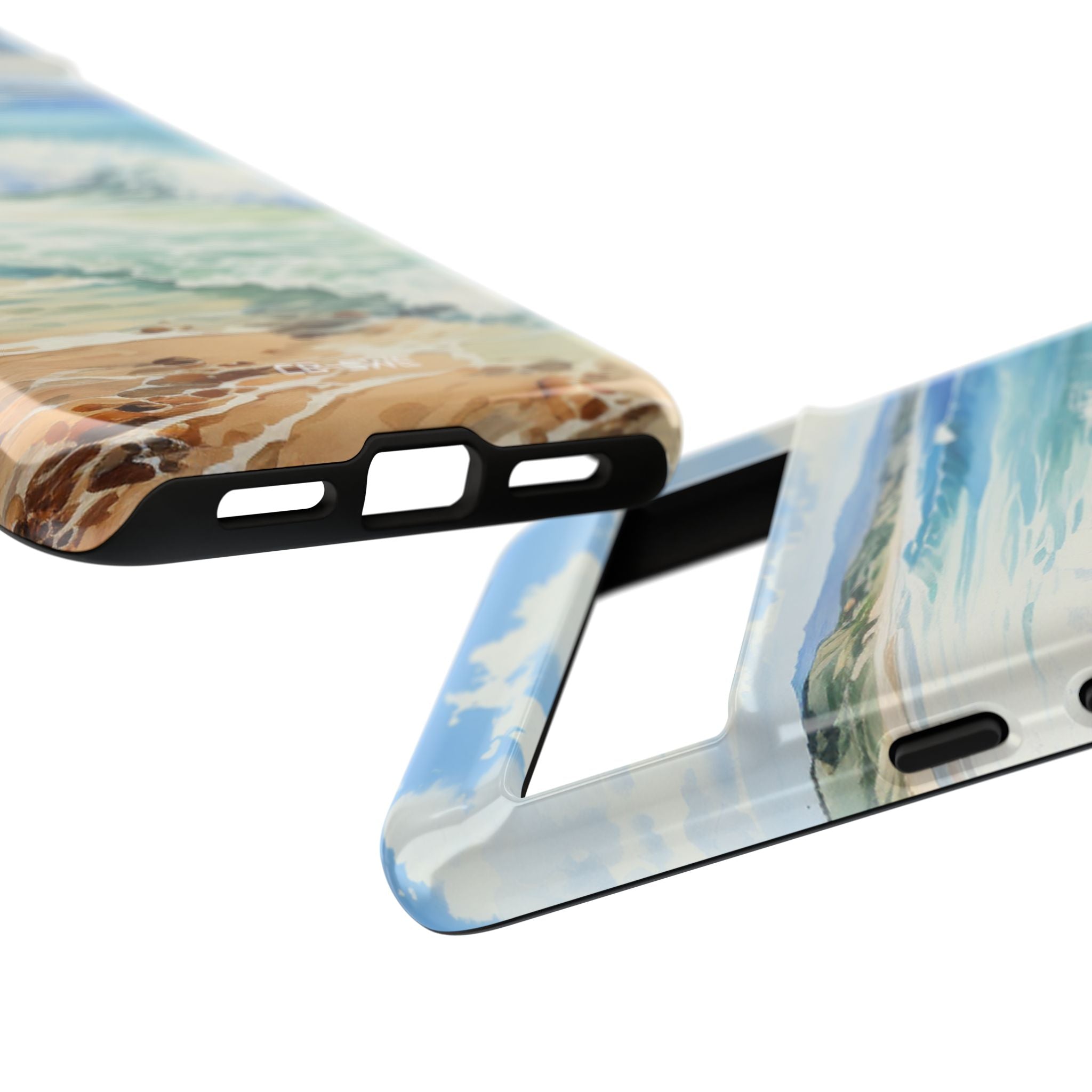 Serene Coastal Watercolors - Google Pixel Case