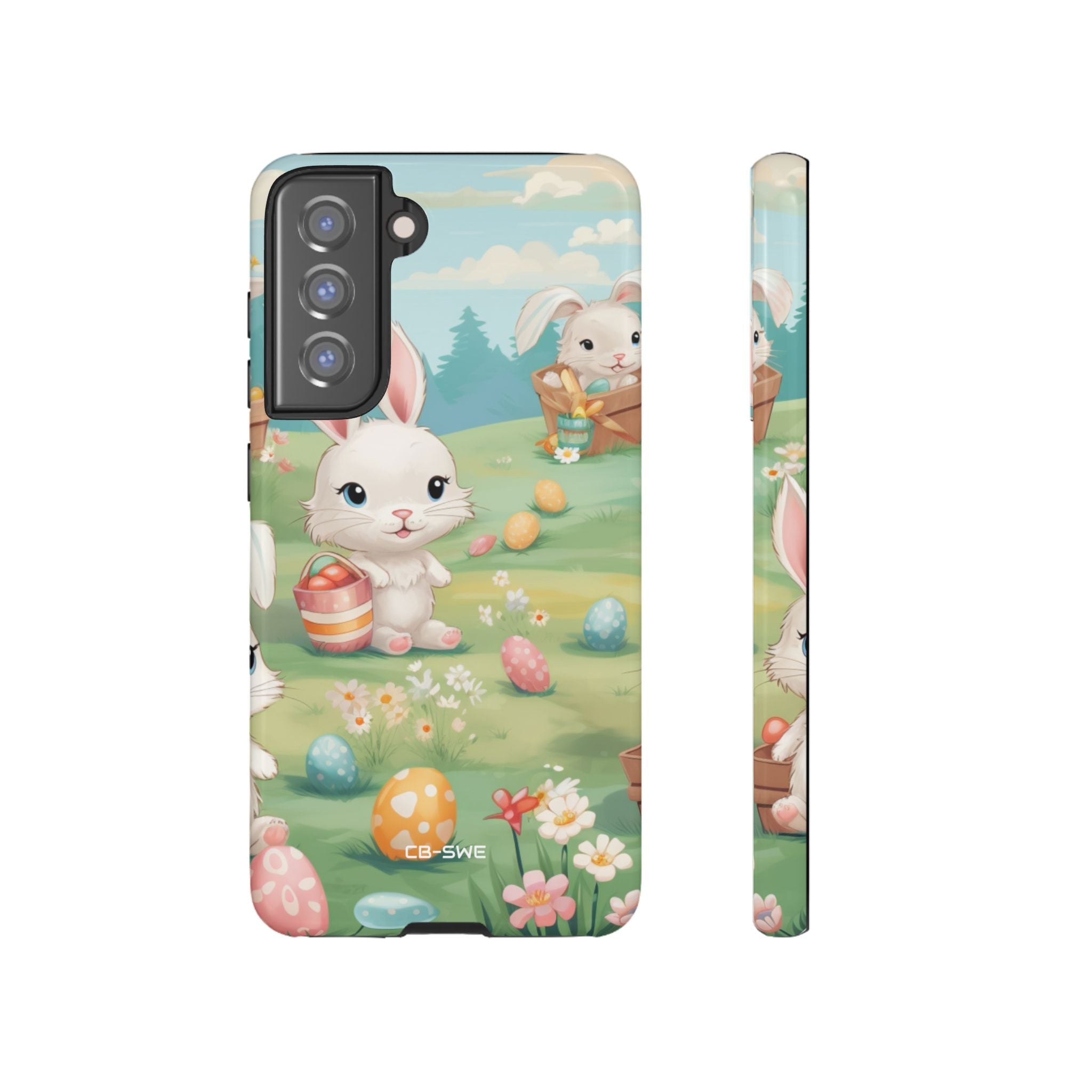 Bunnies Hunt Eggs - Samsung Case