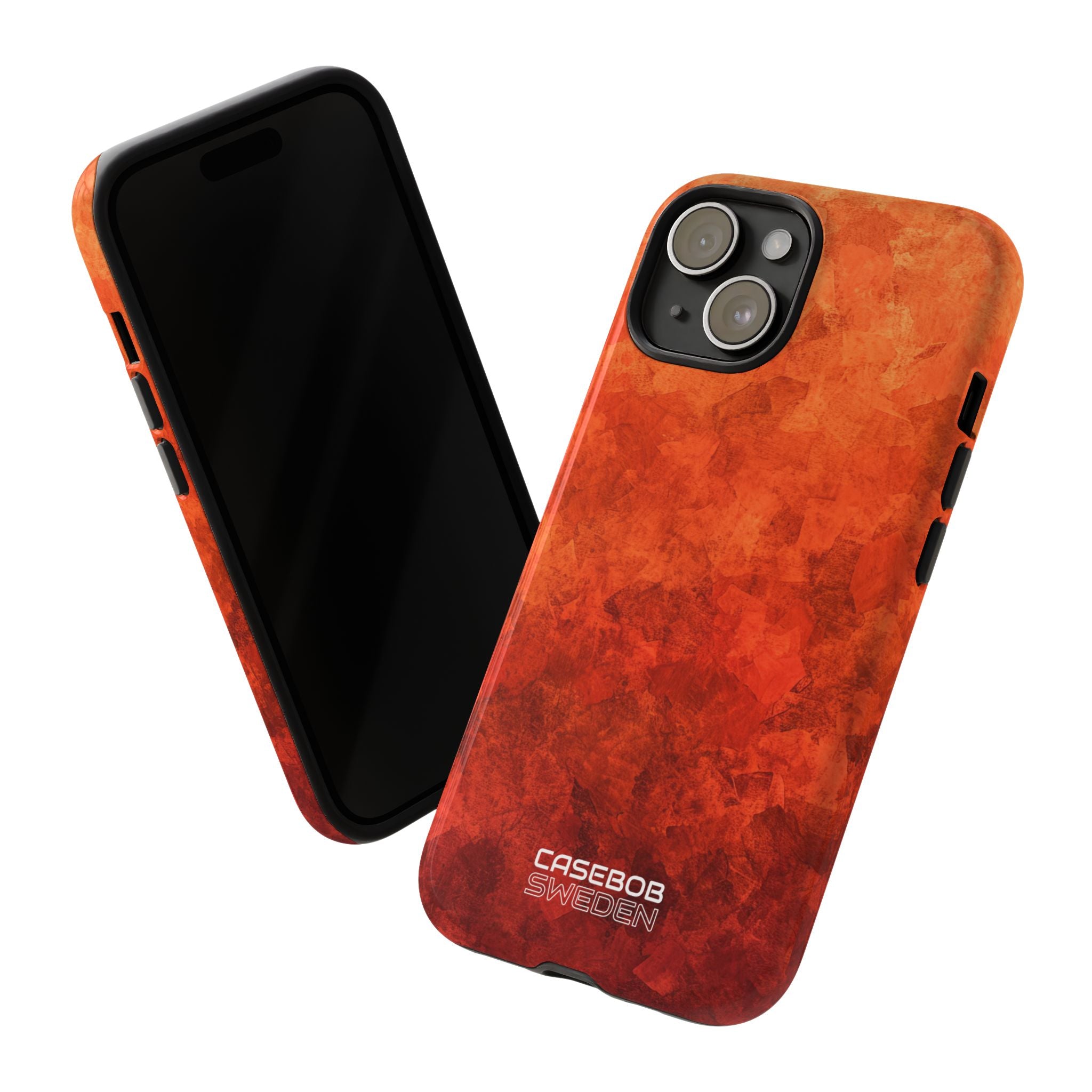 Crimson Autumn Layers iPhone 15 - Tough