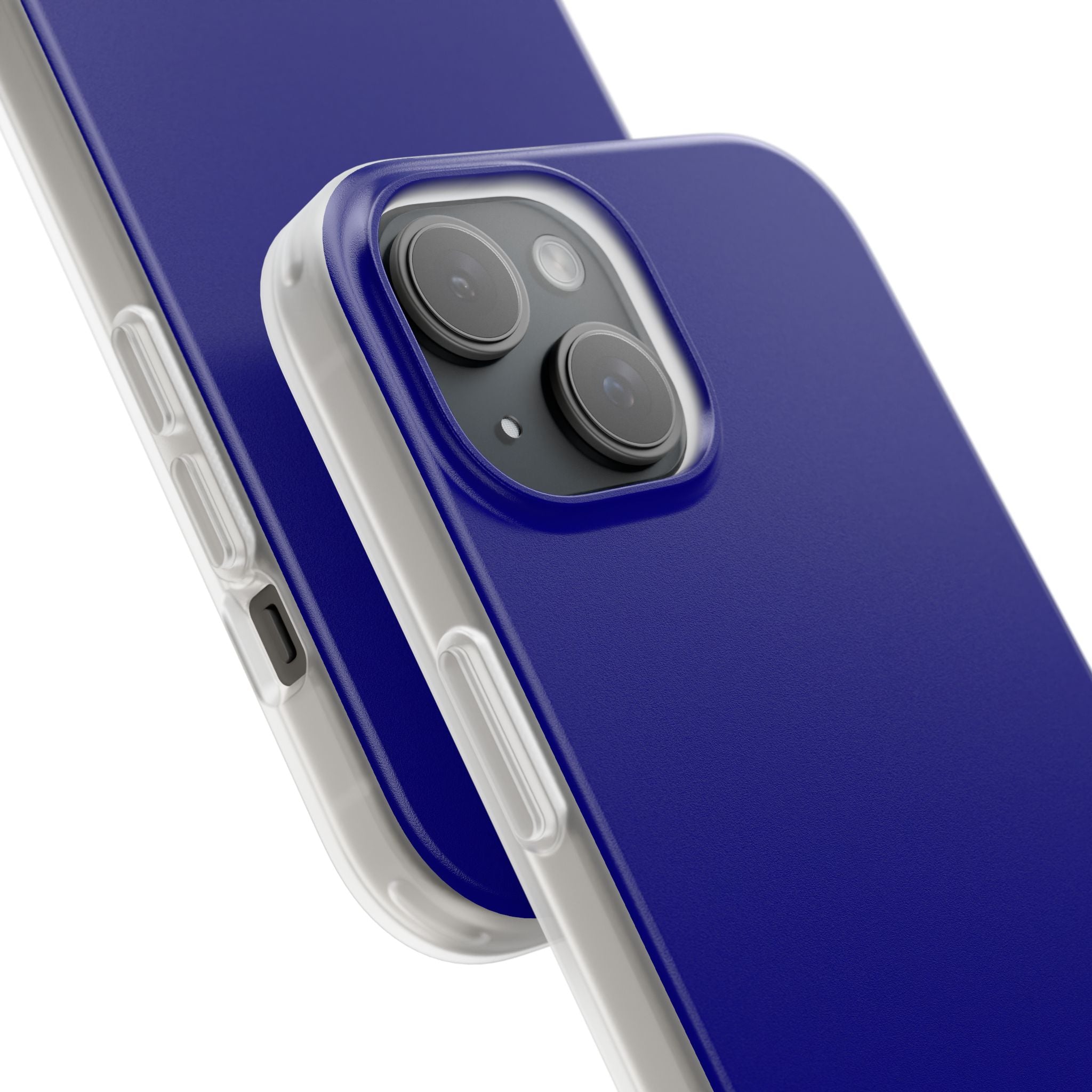Marineblaue iPhone-Hülle – Flexi