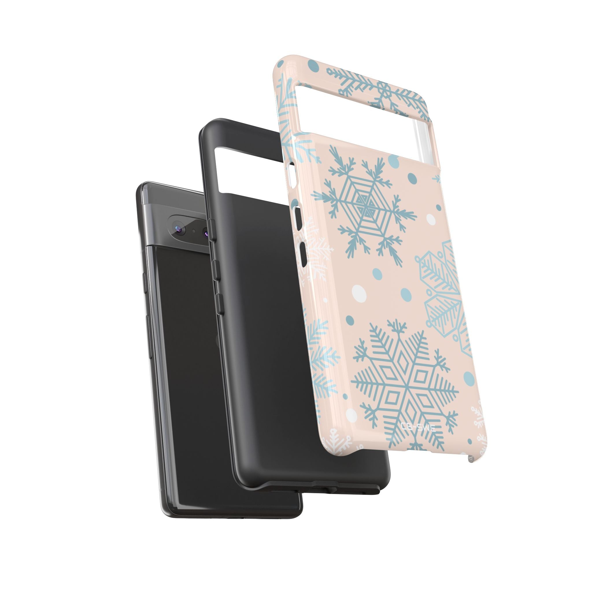 Snowflake Pastel Harmony - Google Pixel Case