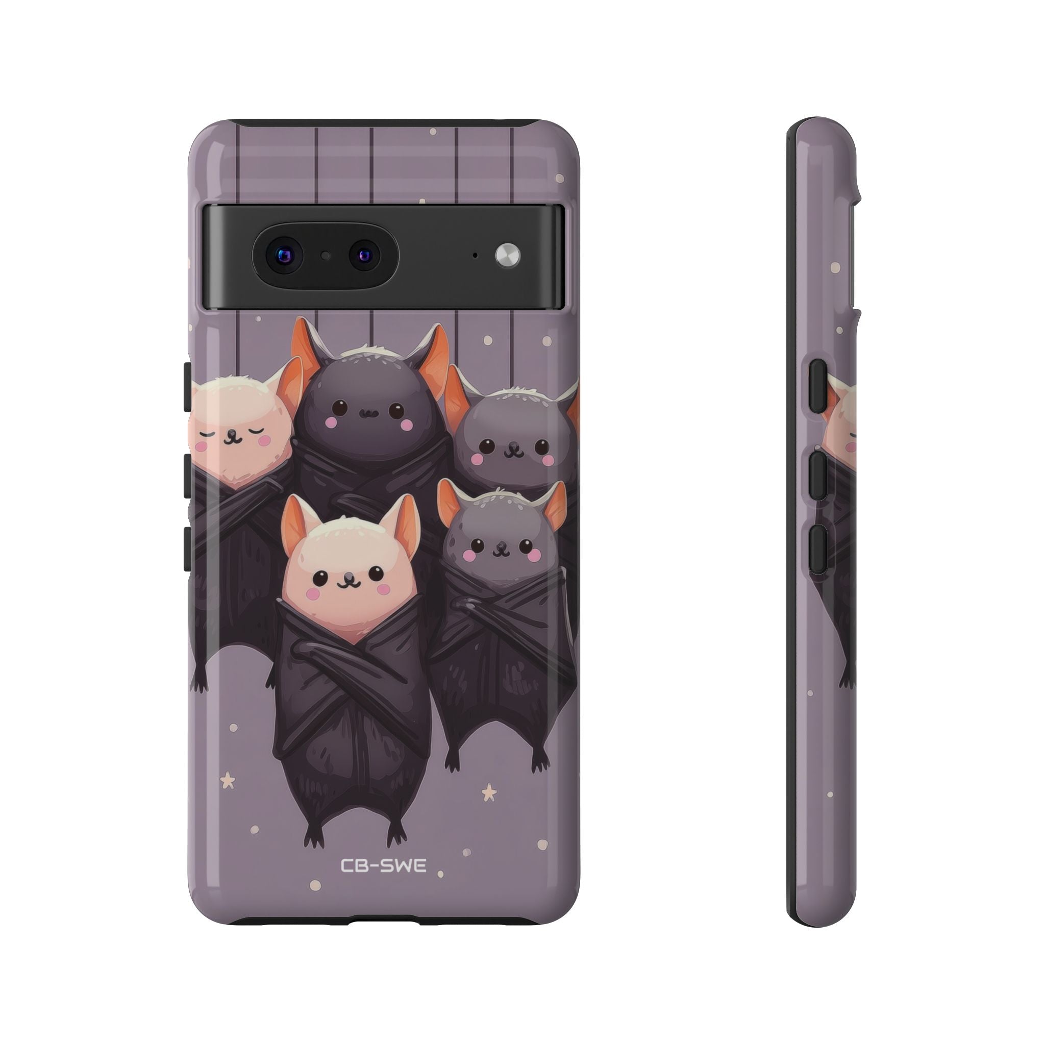Playful Bats Hang - Google Pixel Case