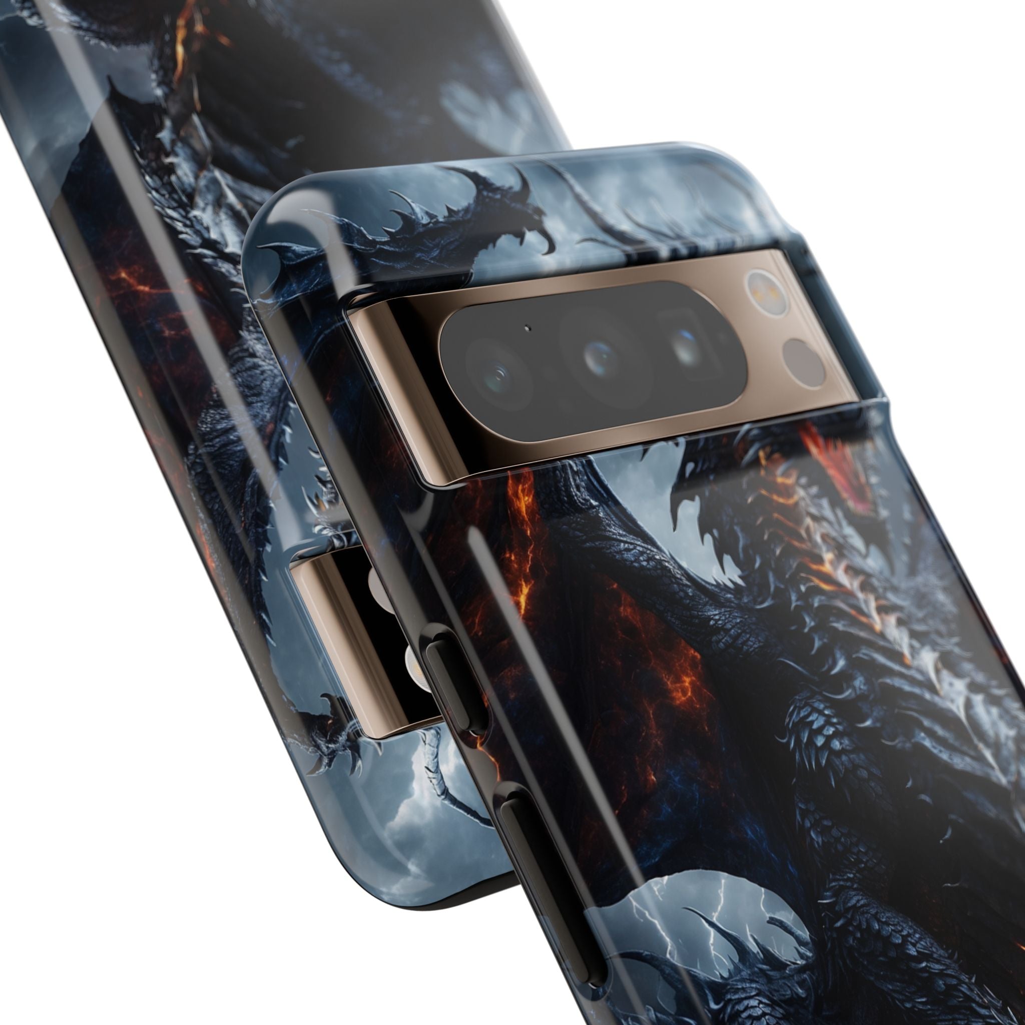 Fiery Wings Unleashed - Google Pixel Case