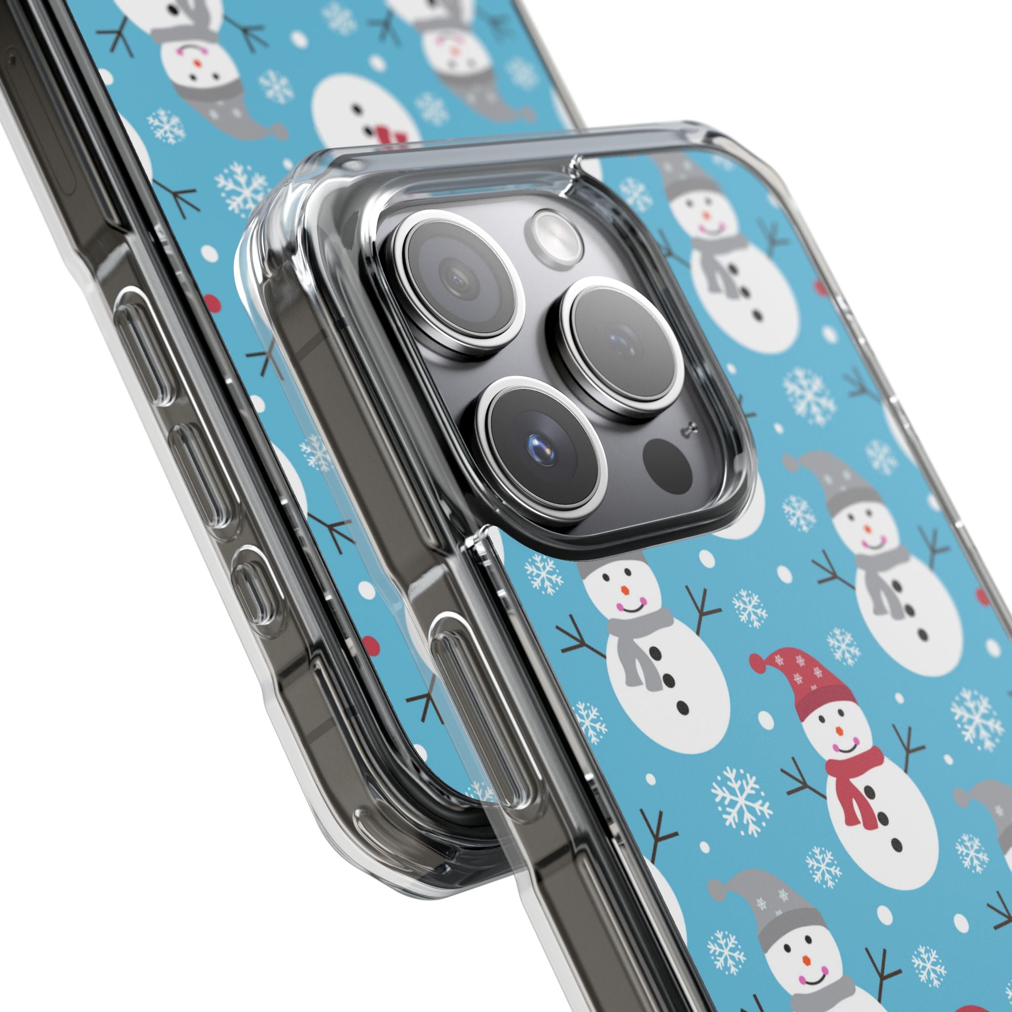 Snowman Parade iPhone 15 Pro Case - Impact