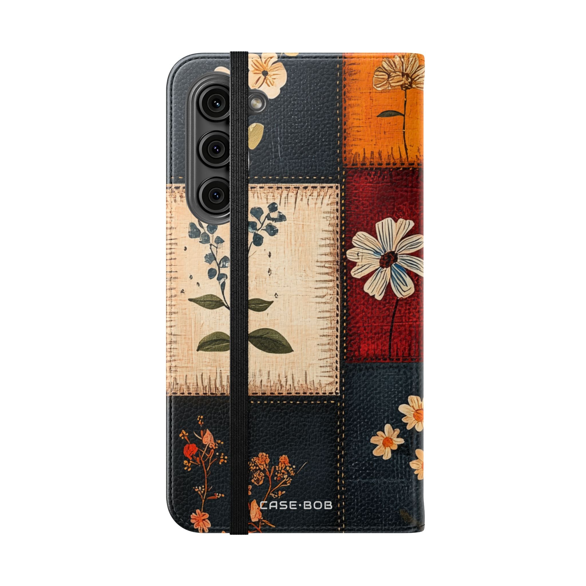 Patchwork Blooms - Samsung S23+ Case - Wallet