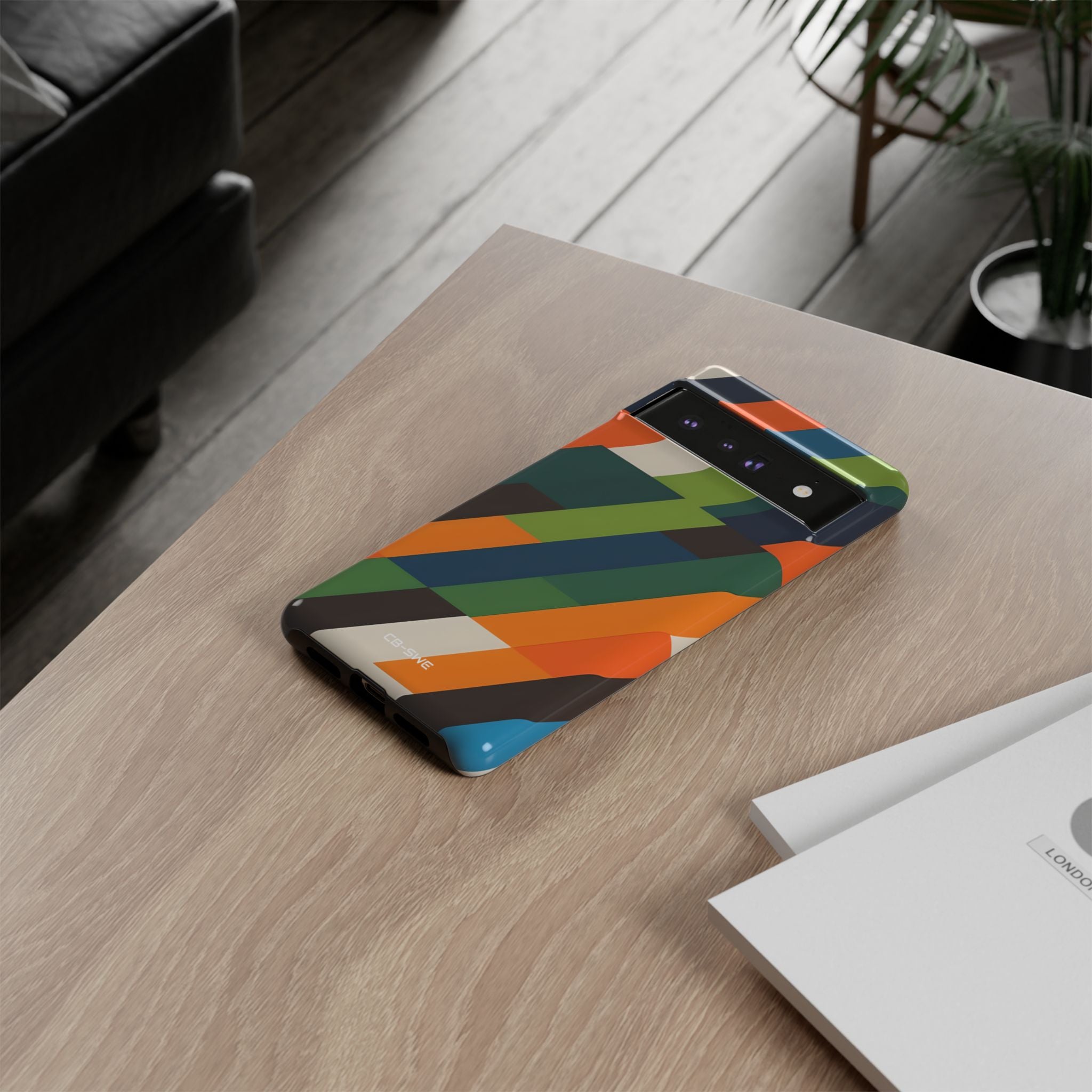 Geometric Color Intersection - Google Pixel Case
