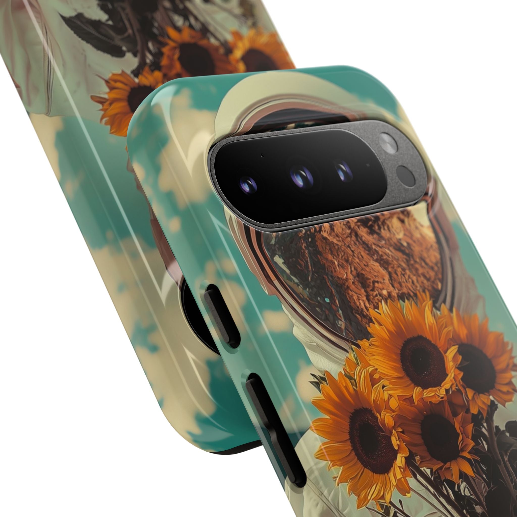 Sunflower Spacesuit Shine - Google Pixel Case