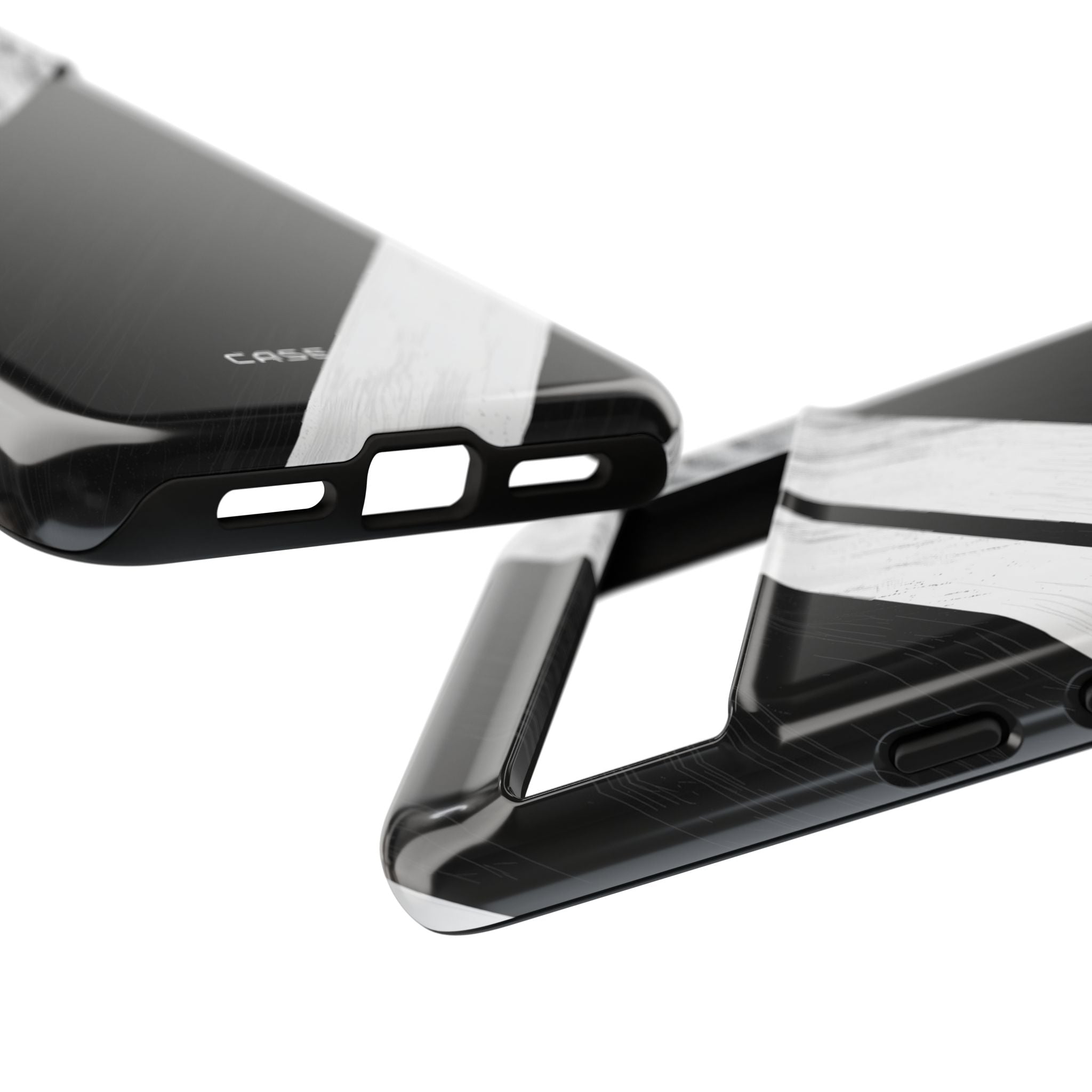 Distressed Stripe Motion Google Pixel 8 Pro Case - Tough