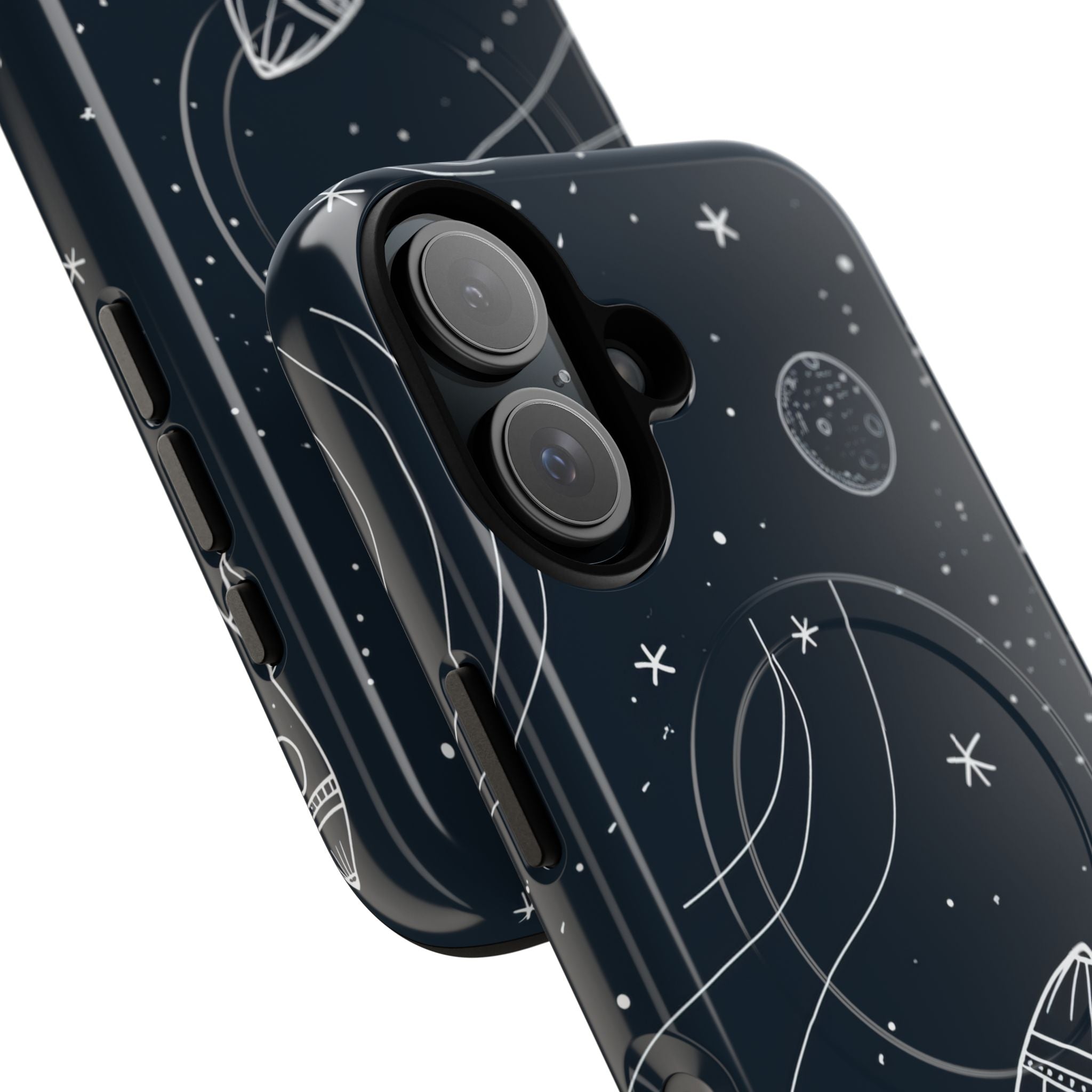 Cosmic Rocket Drift iPhone 16 - Tough+