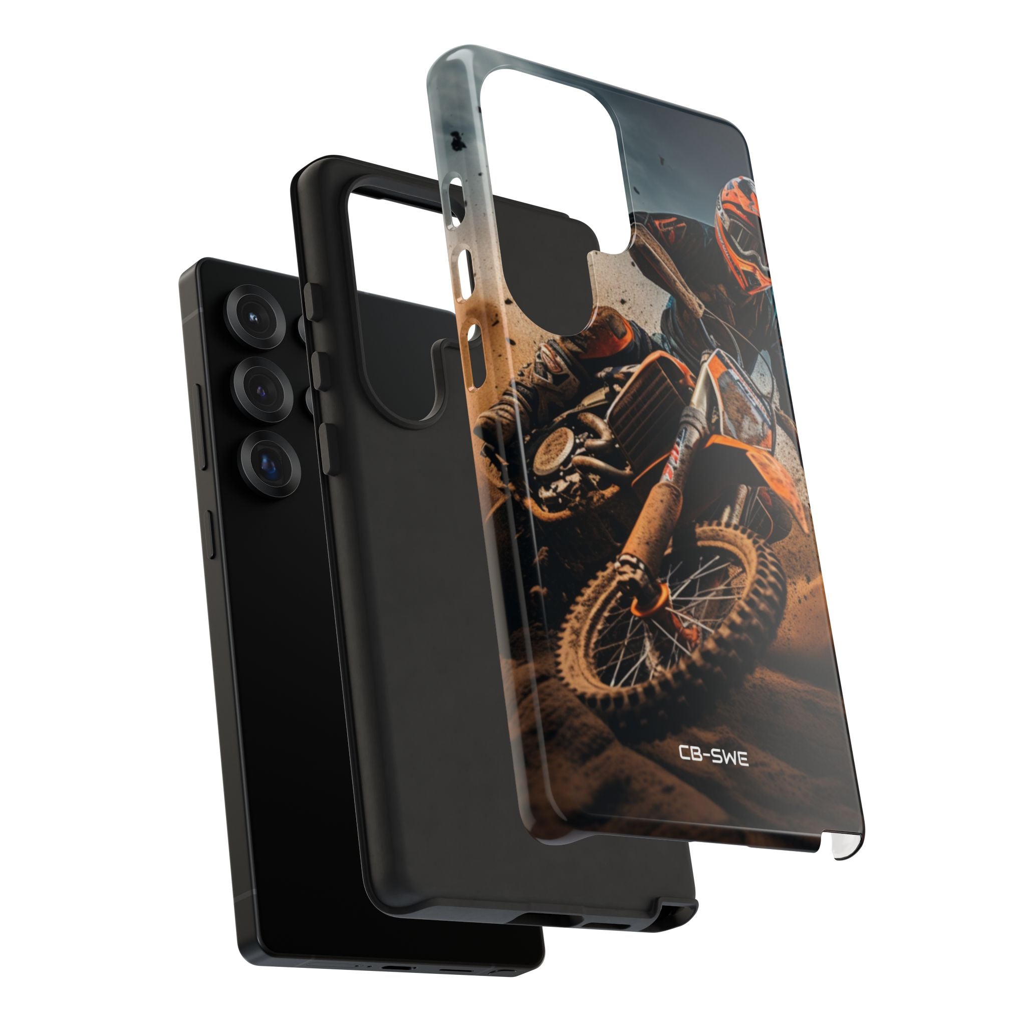 Rider Amidst Desert Fury - Samsung Case