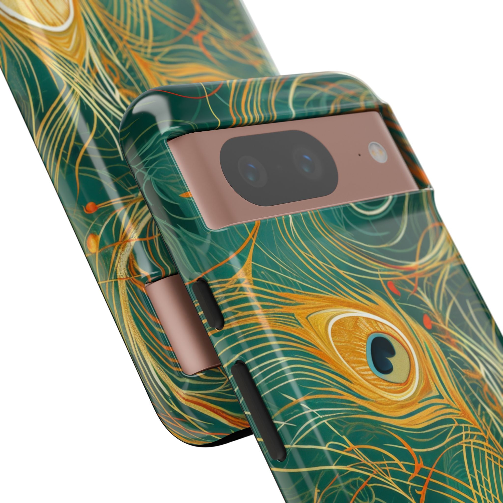 Vortice di pavone vivace Google Pixel 8 - Tough