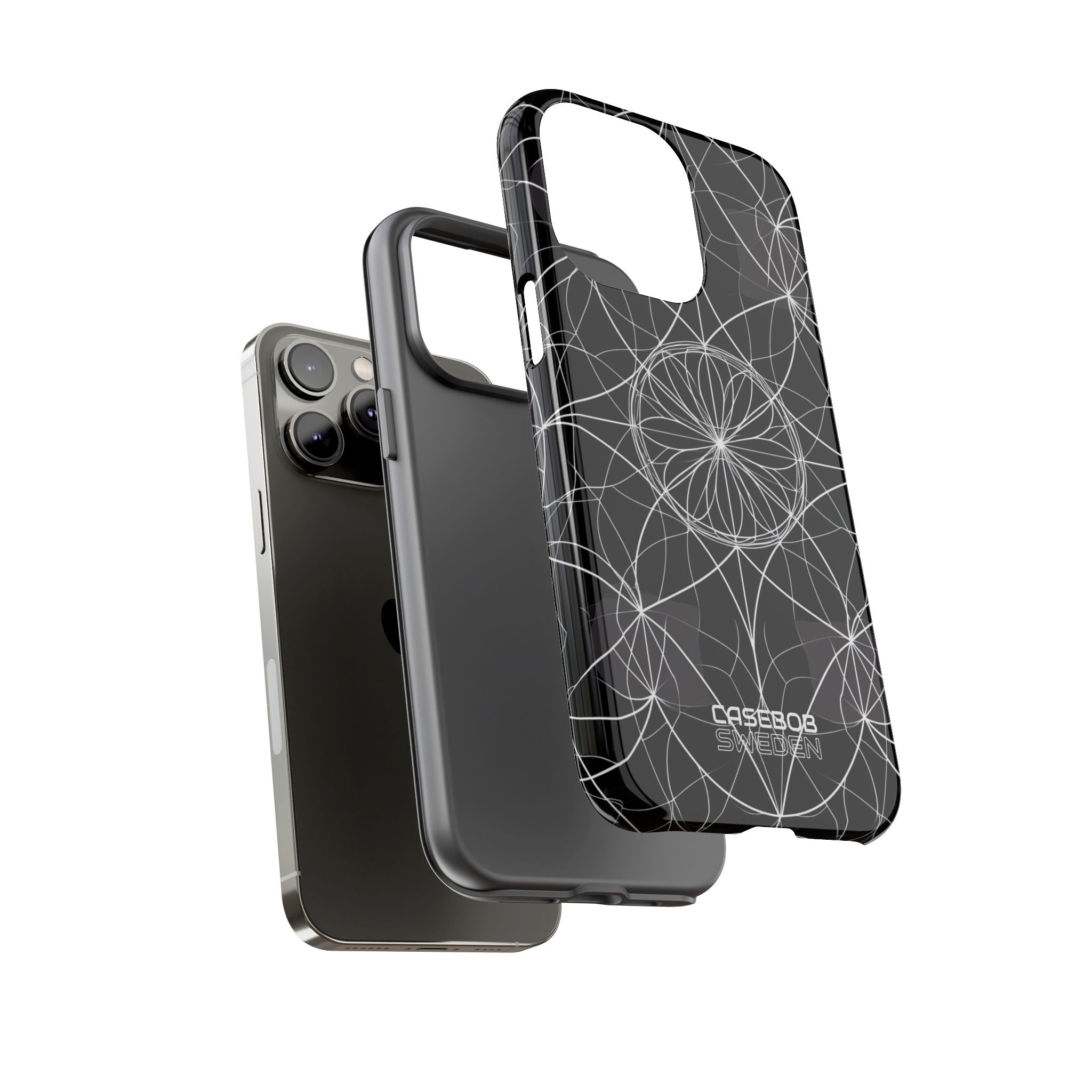 Symmetric Line Bloom iPhone 14 - Tough