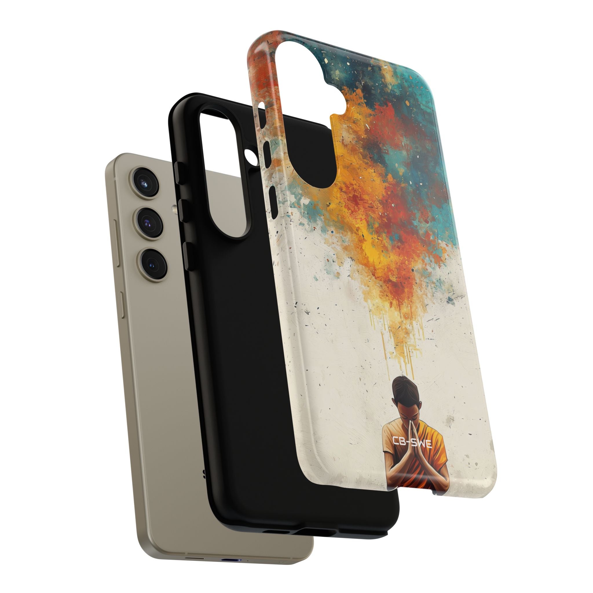 Monk Embracing Enlightenment - Samsung Case