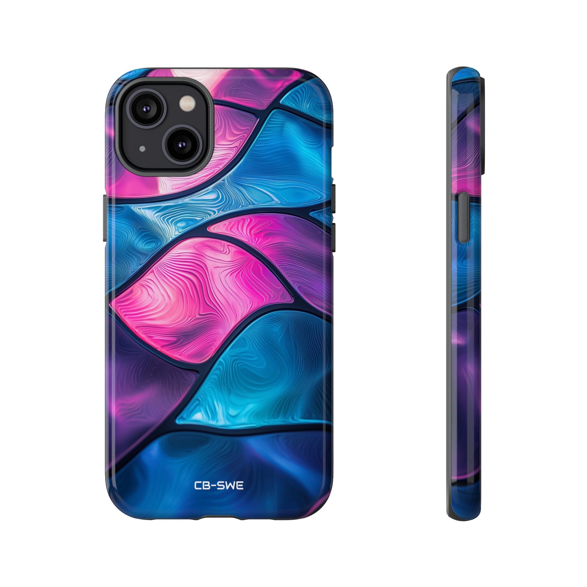 Shimmering Waves Flow - iPhone Case