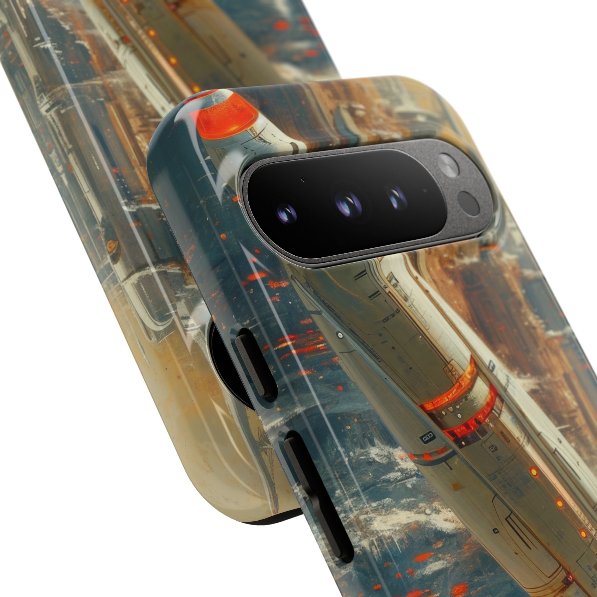 Futuristic Forest Voyage Google Pixel 9 - Tough
