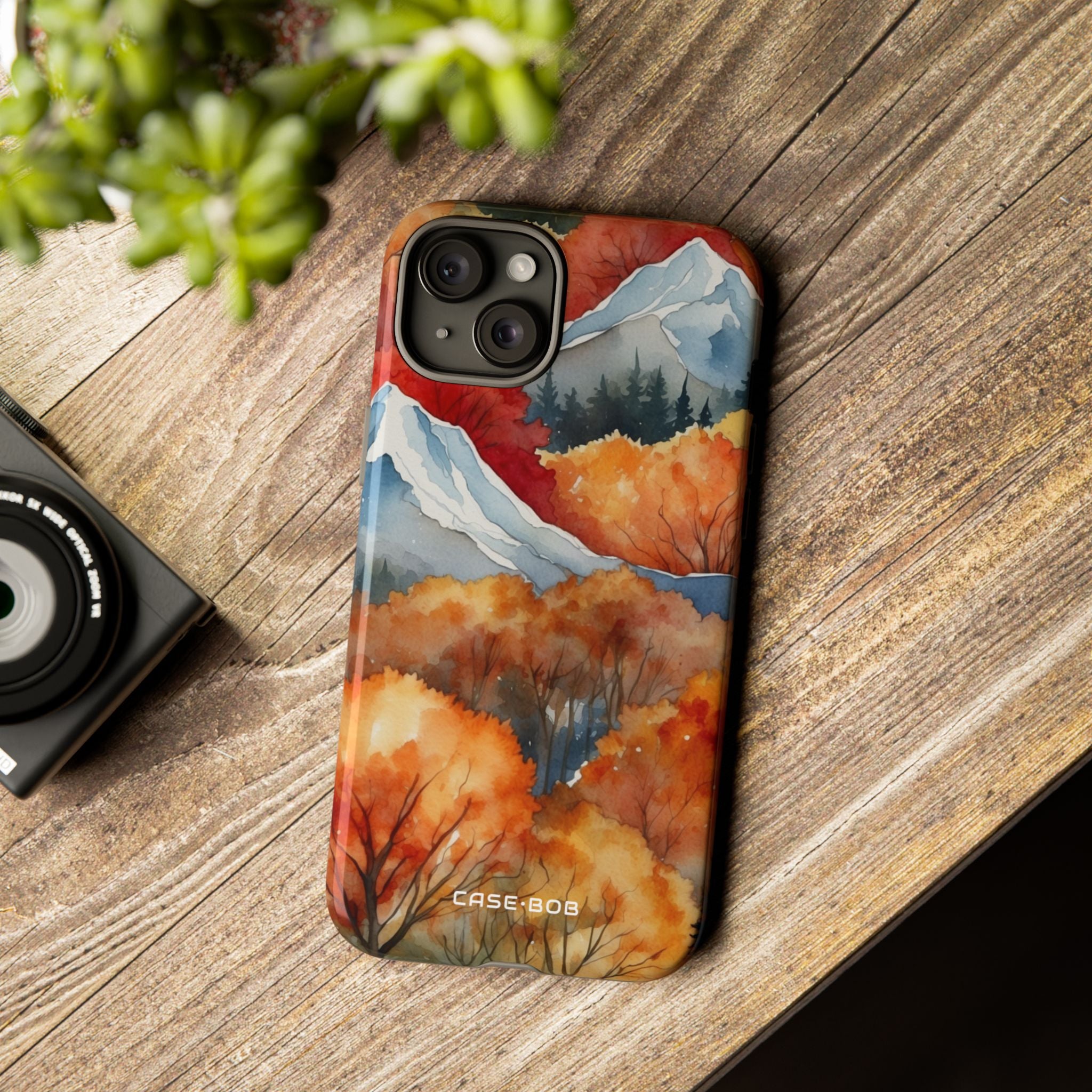 Snowcap Radiance iPhone 15 Plus Case - Tough