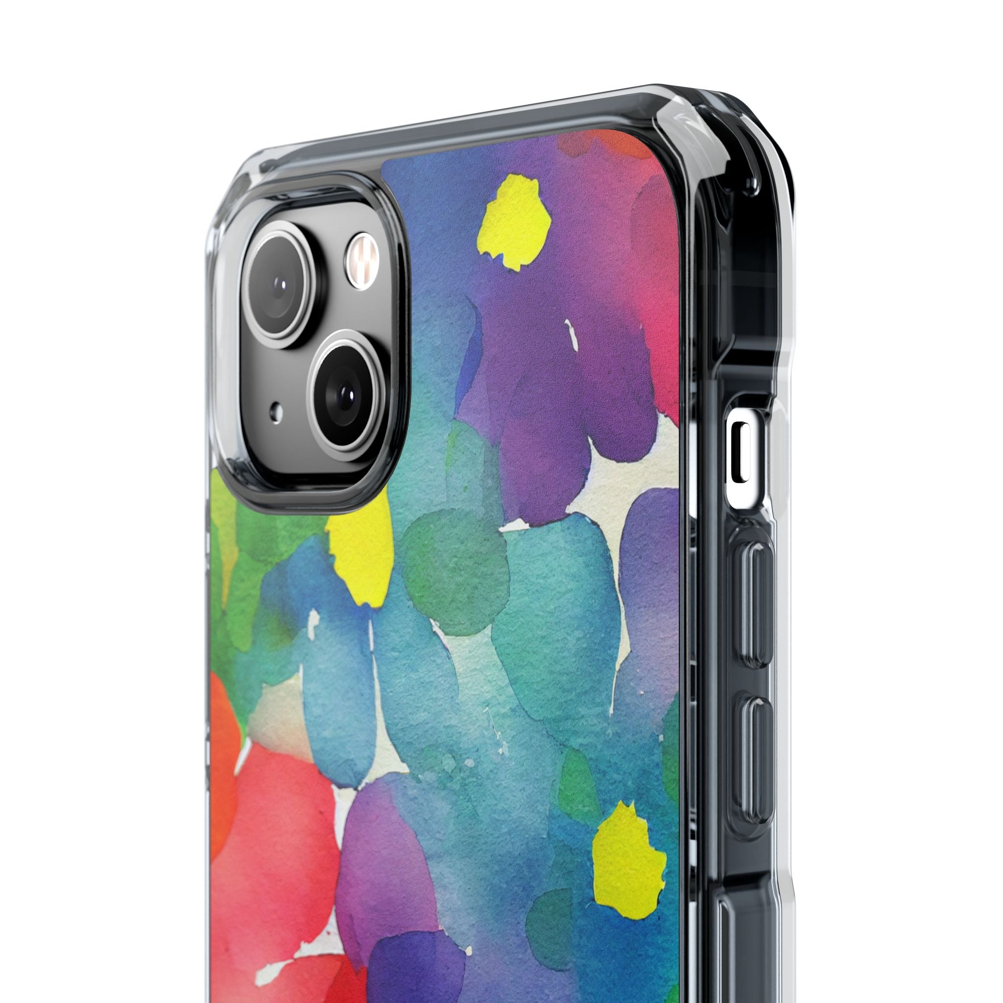 Fluid Color Petals iPhone Case - Impact