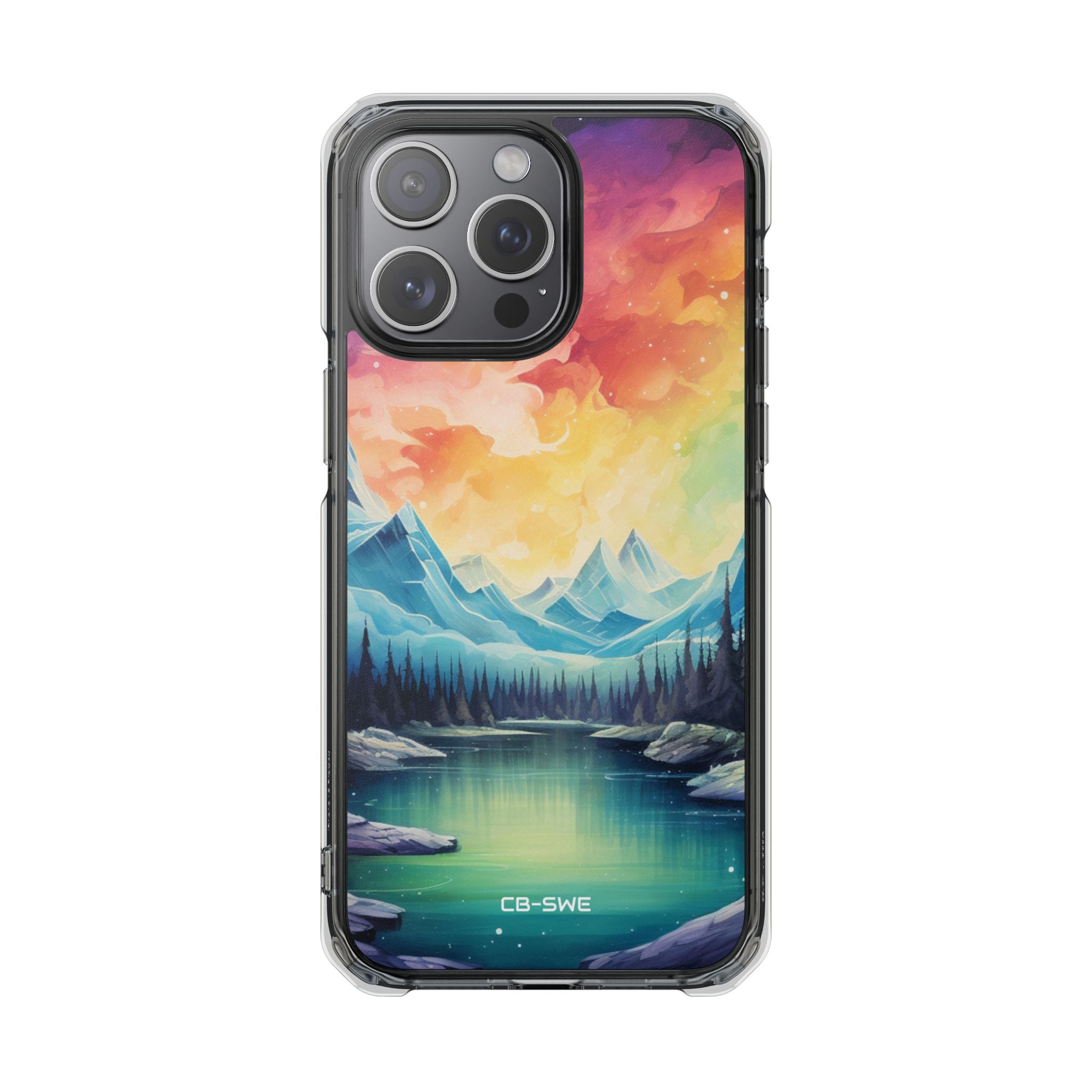 Mystical Mountain Sunset iPhone Case - Impact