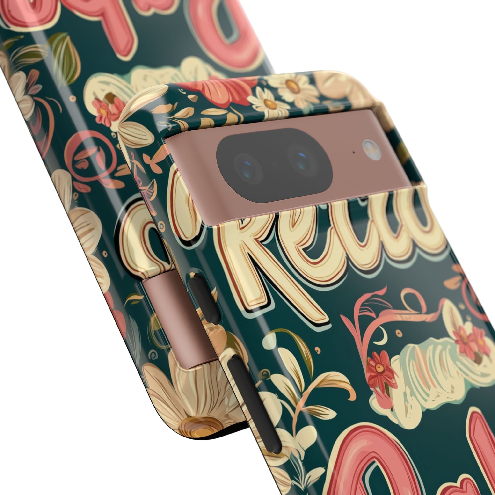 Floral Curves Embrace - Google Pixel Case