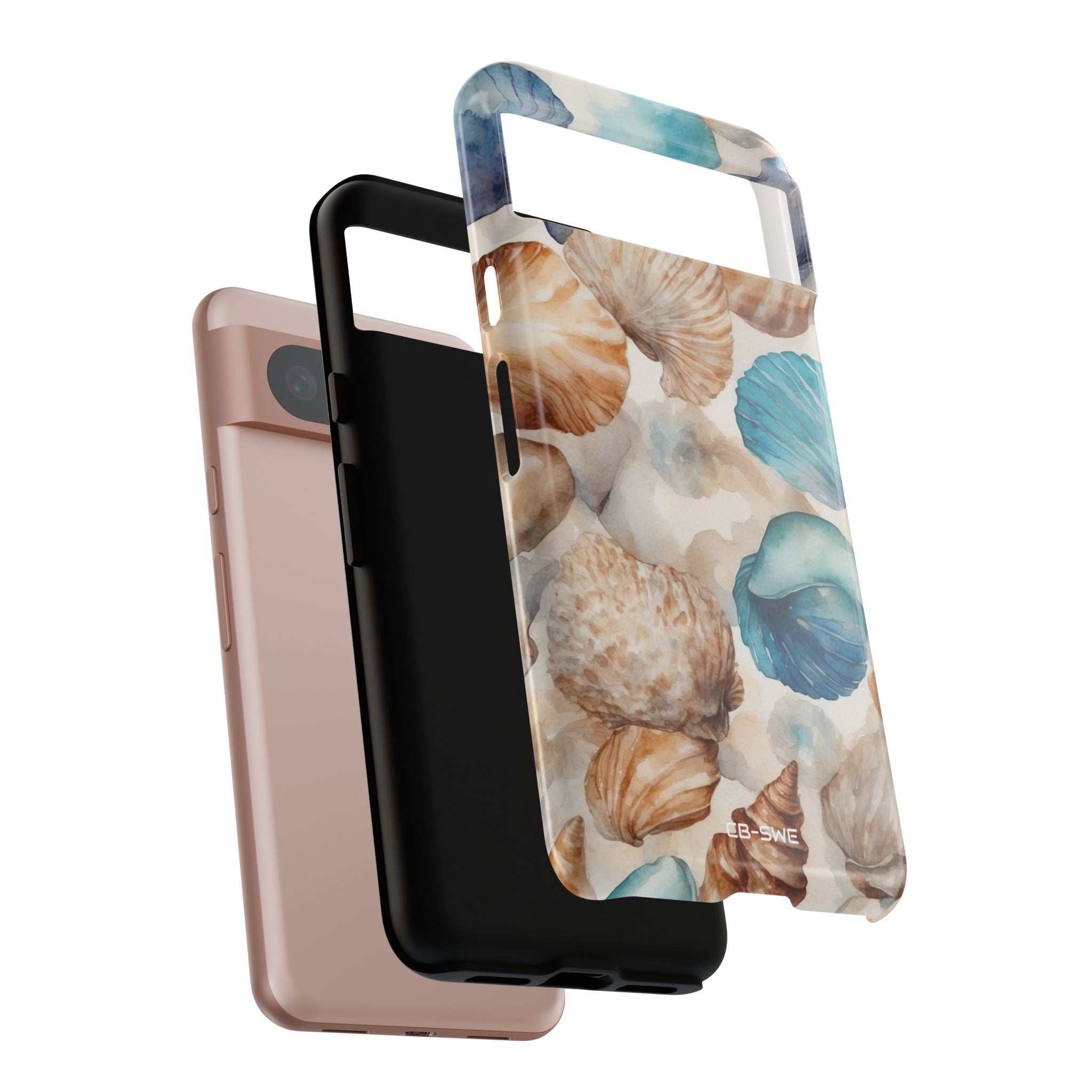 Seashells Embrace Shore - Google Pixel Case