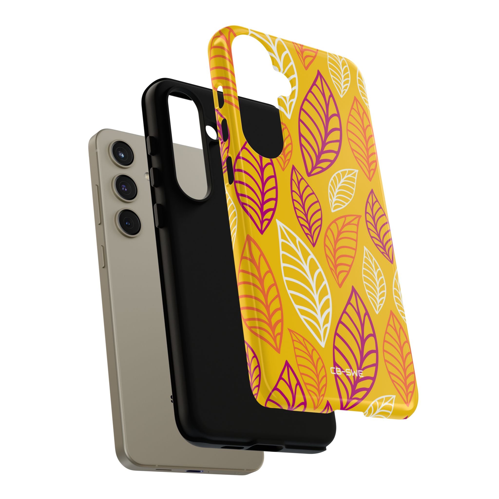Vibrant Leaf Symphony - Samsung Case