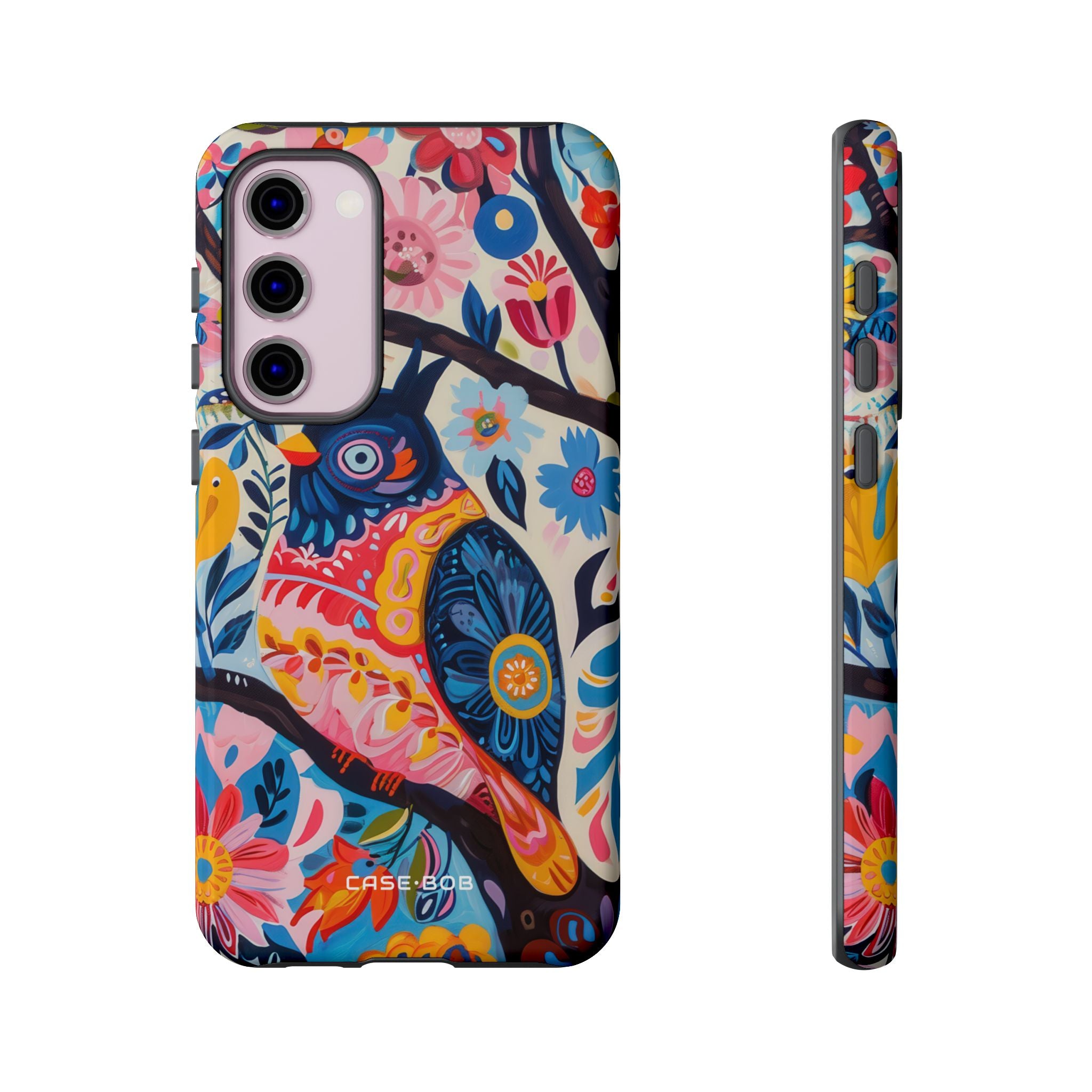 Owl Bloom Samsung S23 Plus Case - Tough