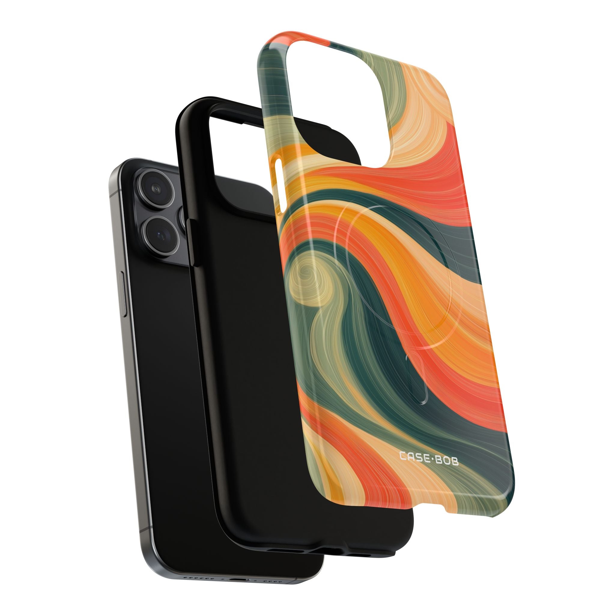 Swirling Ember iPhone 15 Pro Max Case - Tough+