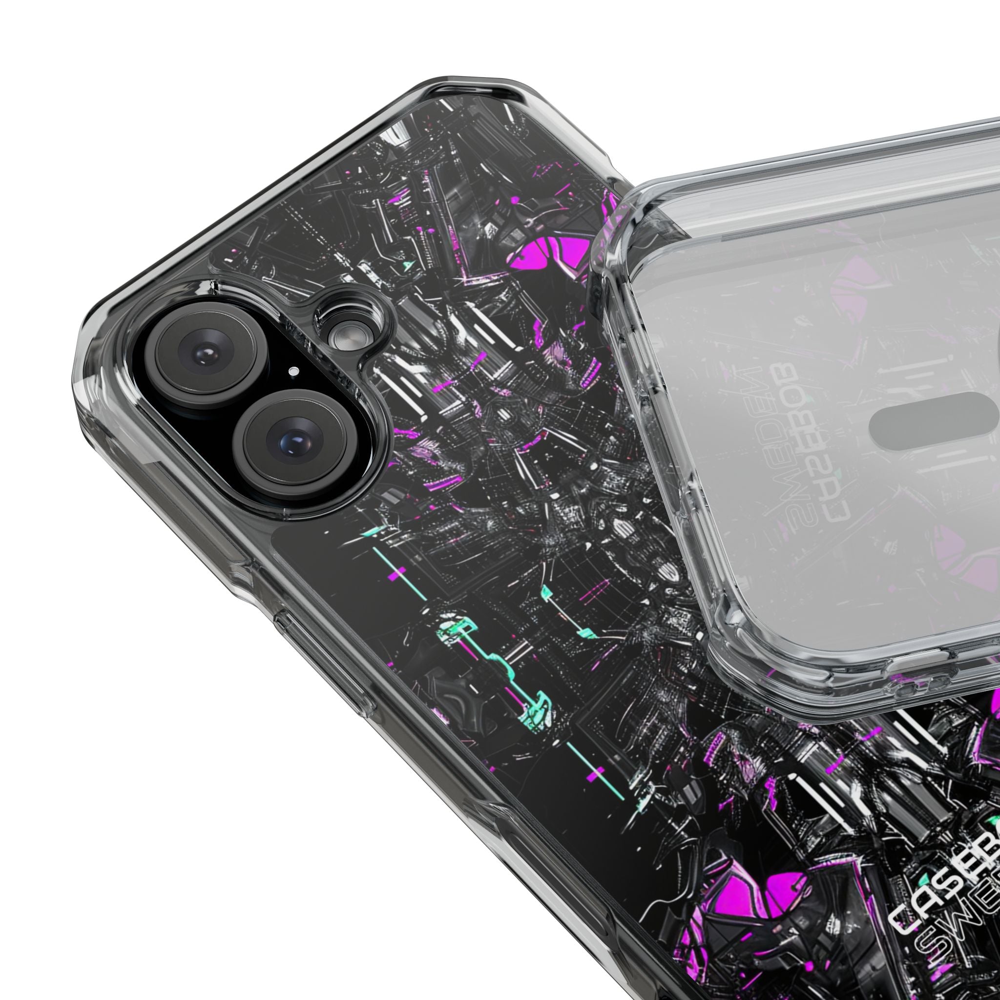 Cybernetic Neon Nexus iPhone 16 - Impact Clear+