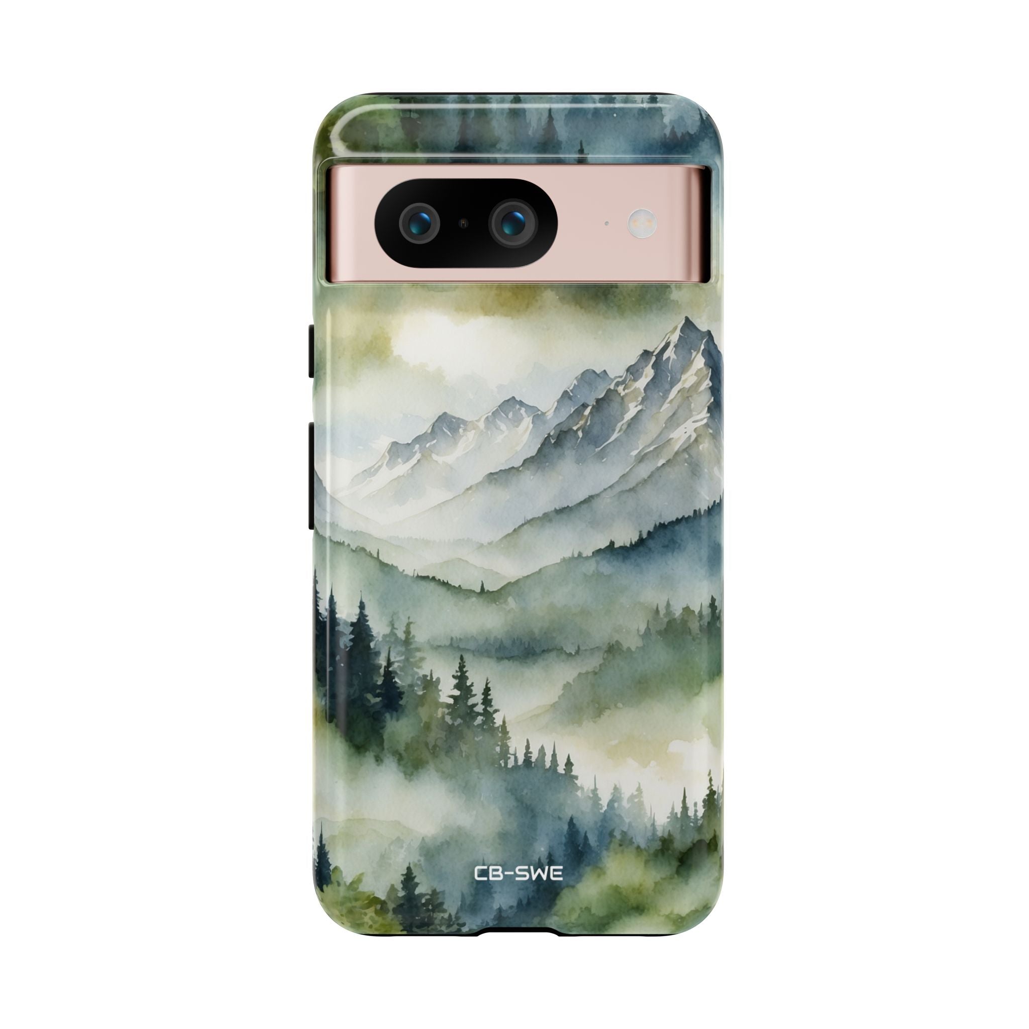 Misty Peaks Emerge - Google Pixel Case
