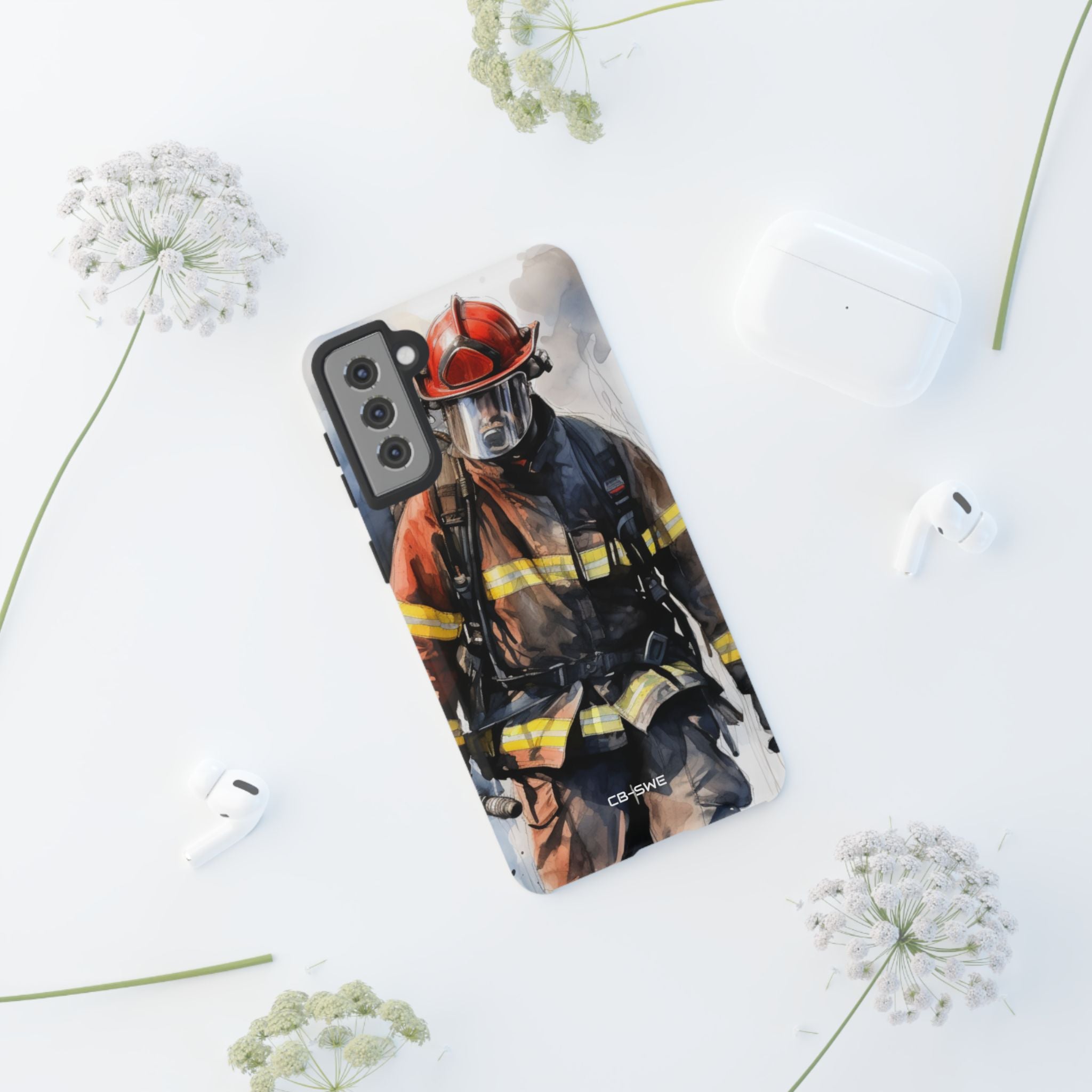 Firefighter In Motion - Samsung Case