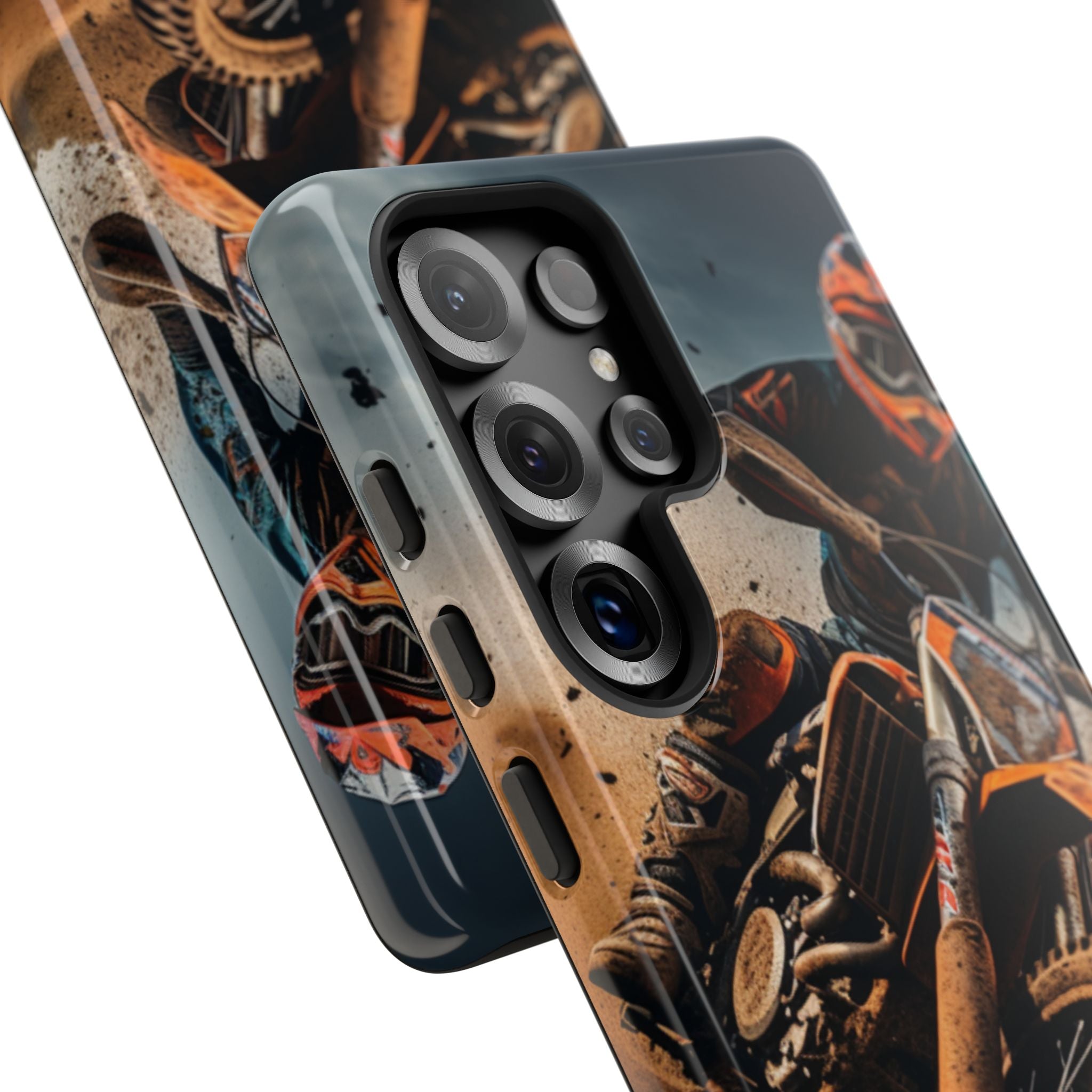 Rider Amidst Desert Fury - Samsung Case