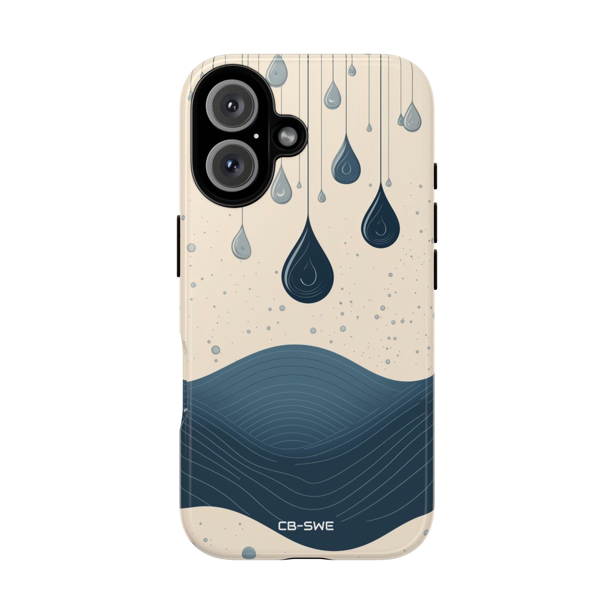 Gentle Waves Flow - iPhone Case